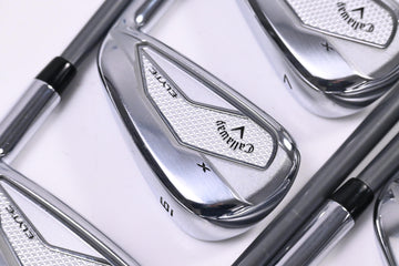 Callaway Elyte X Irons / 5-PW+SW / Regular Flex Project X Denali Charcoal 65