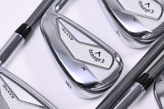 Callaway Elyte X Irons / 5-PW+SW / Regular Flex Project X Denali Charcoal 65