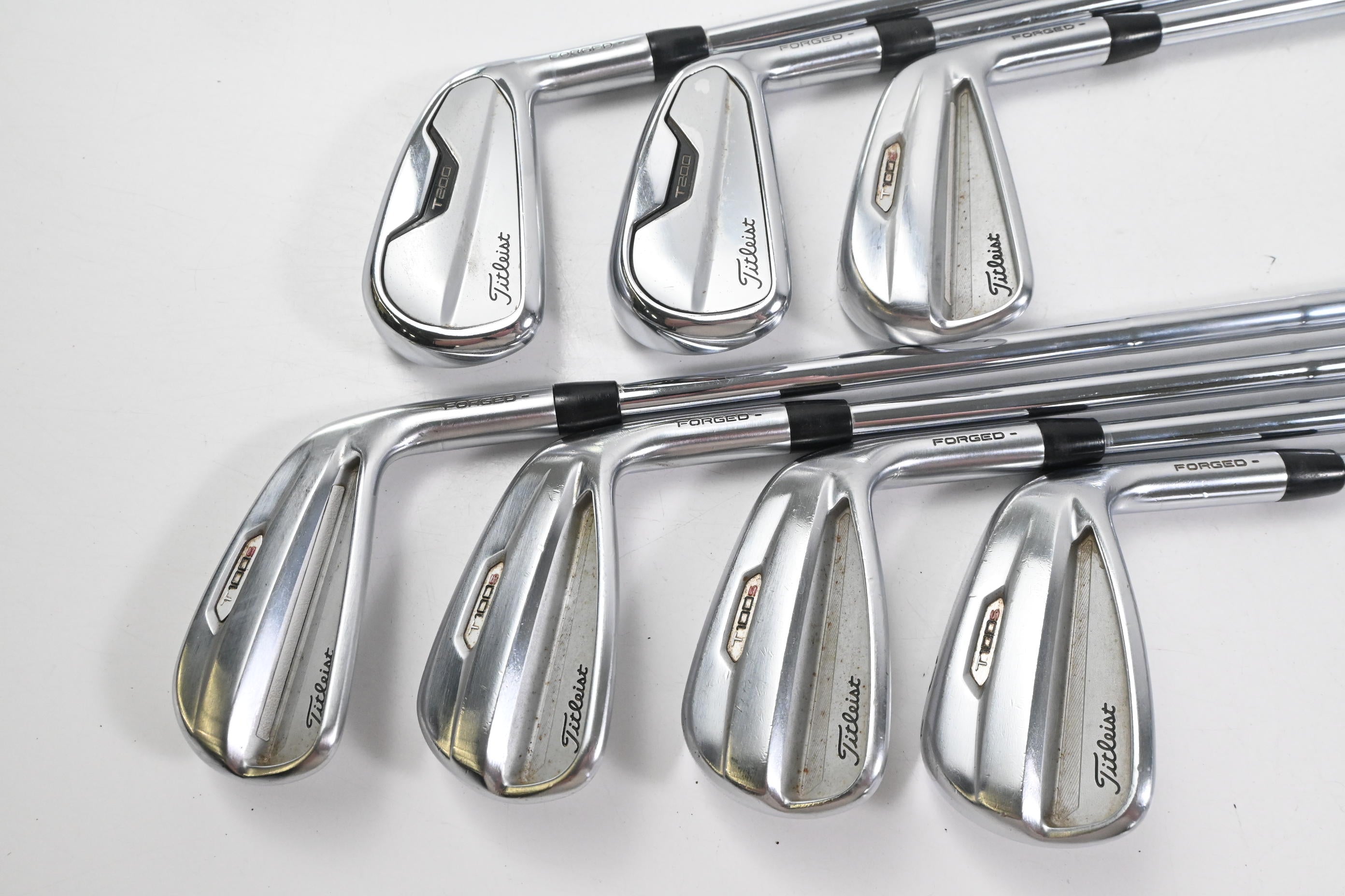 Titleist T100.S/T200 2021 Irons / 4-PW / Stiff Flex Steel Shafts