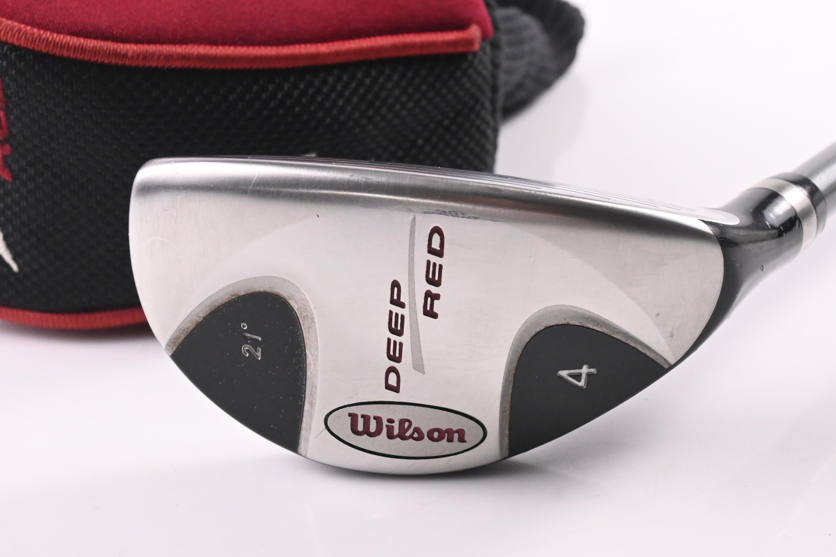 Wilson Deep Red #4 Hybrid / 21 Degree / Uniflex Deep Red Shaft
