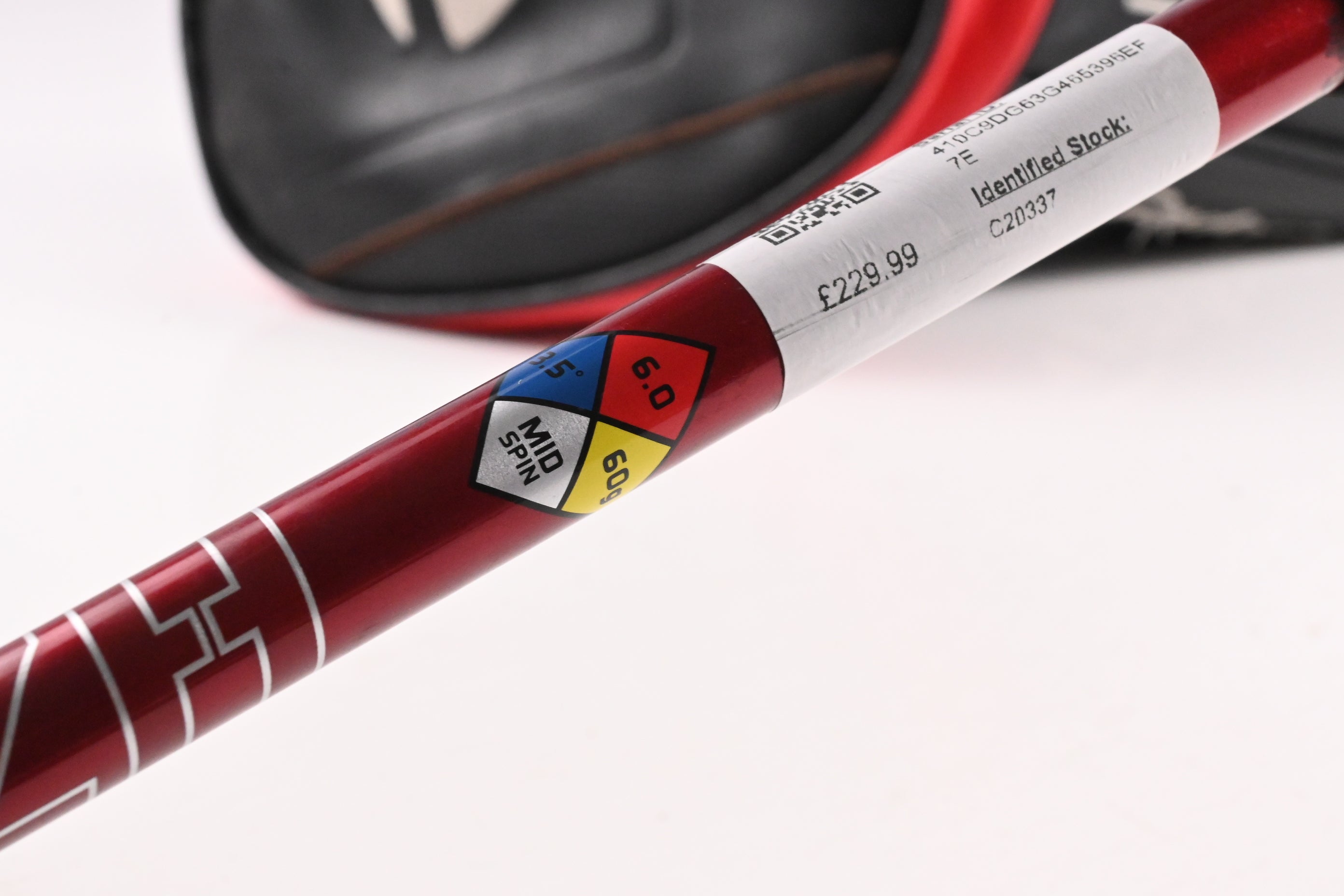 Taylormade Stealth Plus Driver / 9 Degree / Stiff Flex HZRDUS RDX Smoke Red 60