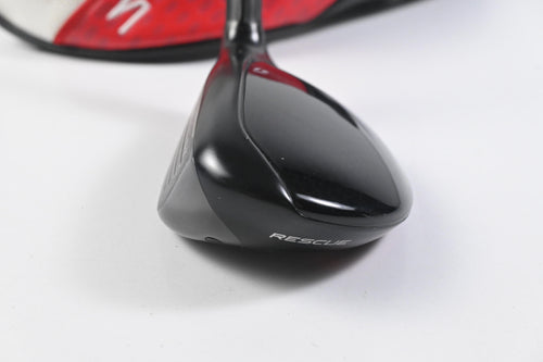 Left Hand Taylormade Stealth 2 #4 Hybrid / 22 Degree / Regular Flex Ventus TR 6