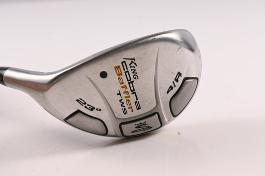 Left Hand Cobra Baffler DWS #4 Hybrid / 23 Degree / Regular Flex Aldila DVS-HL