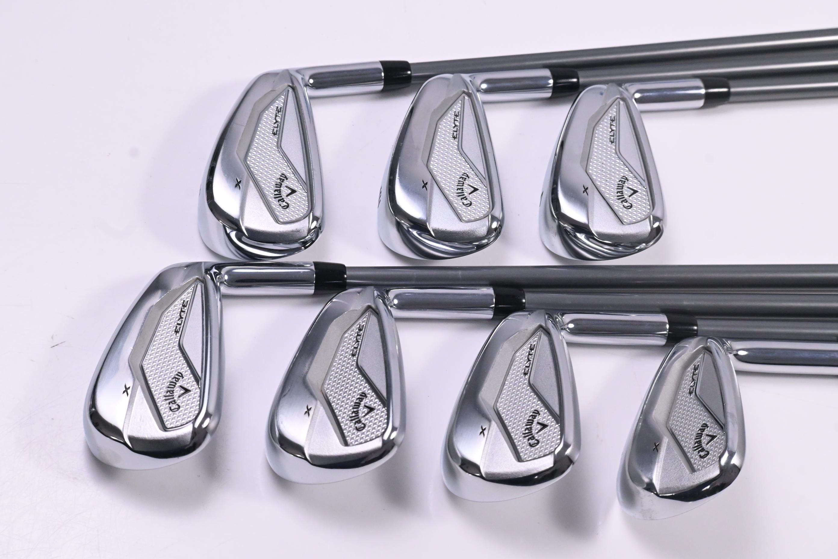 Callaway Elyte X Irons / 5-PW+SW / Regular Flex Project X Denali Charcoal 65
