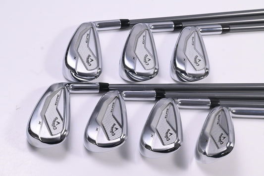Callaway Elyte X Irons / 5-PW+SW / Regular Flex Project X Denali Charcoal 65