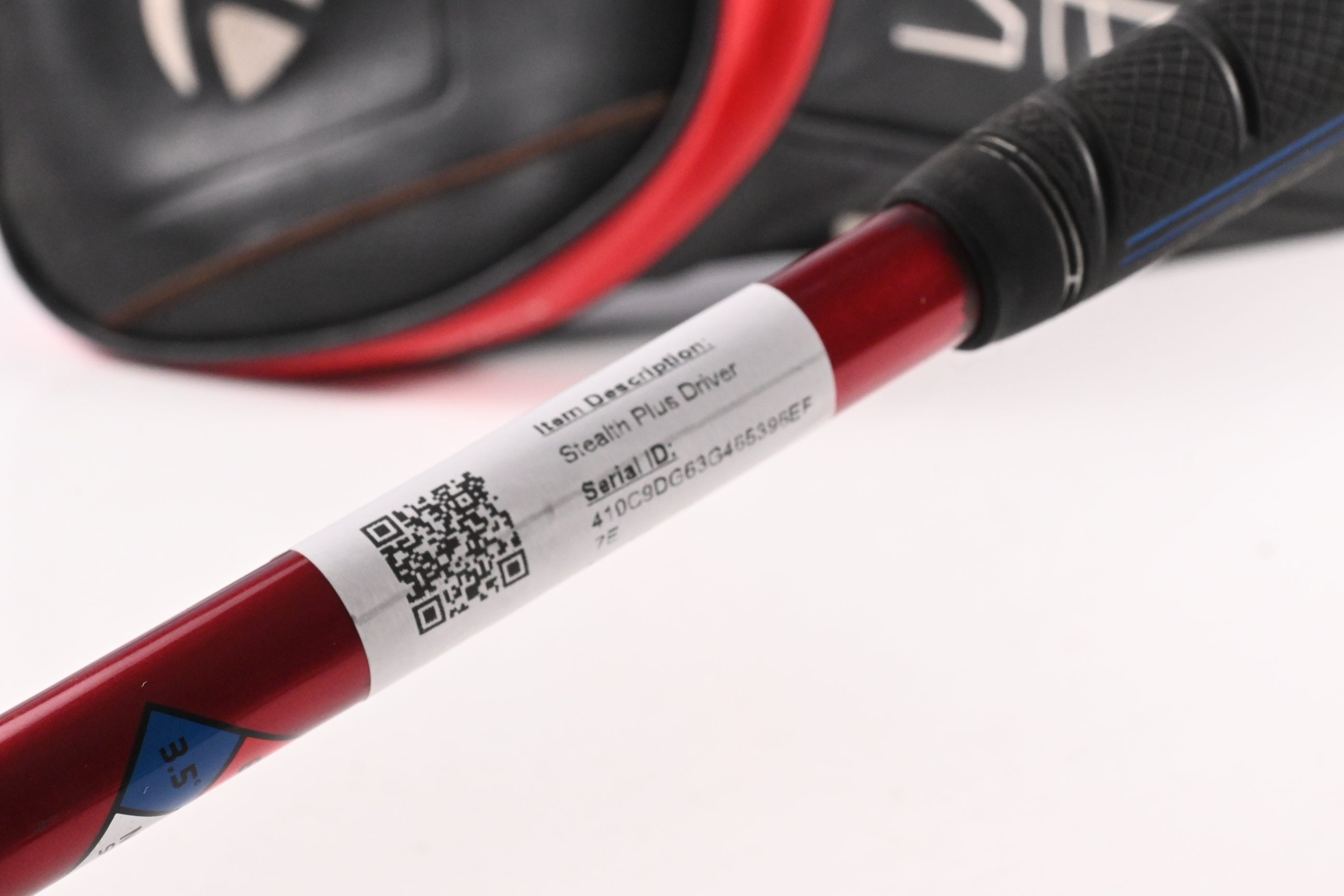 Taylormade Stealth Plus Driver / 9 Degree / Stiff Flex HZRDUS RDX Smoke Red 60