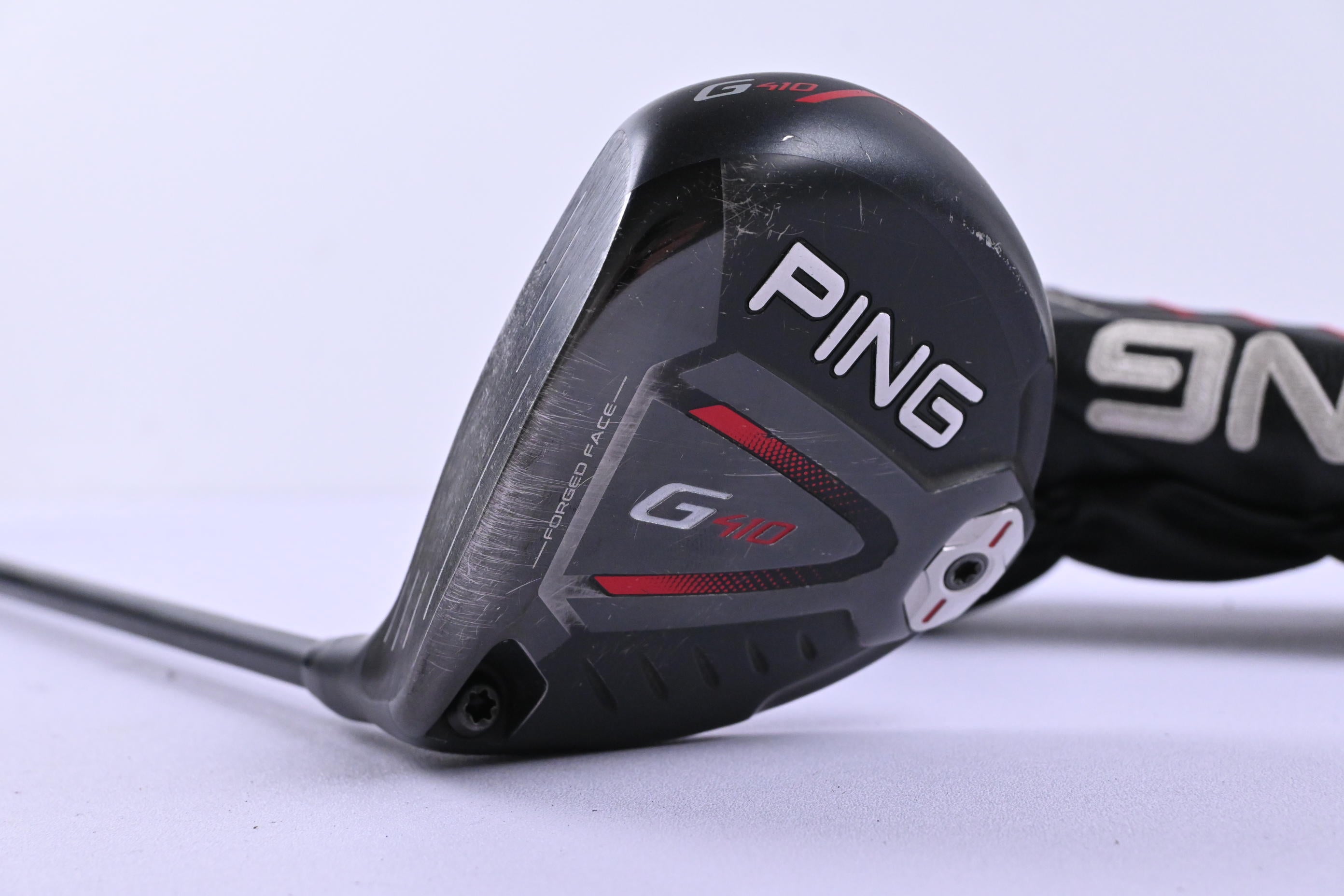 Left Hand Ping G410 #3 Wood / 14.5 Degree / Stiff Flex Ping Alta Cb Red 65 Shaft