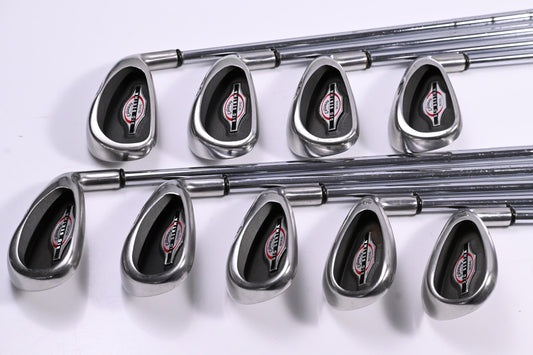 Callaway Big Bertha 2002 Irons / 4-PW+GW+SW / Uniflex Callaway Steel Shafts