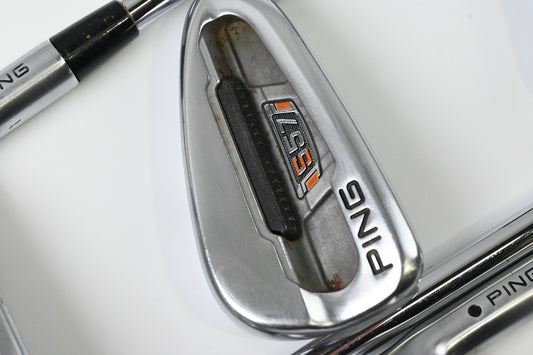 Ping S57 Irons / 5-PW / Black Dot / Stiff Flex Dynamic Gold S300 Shafts