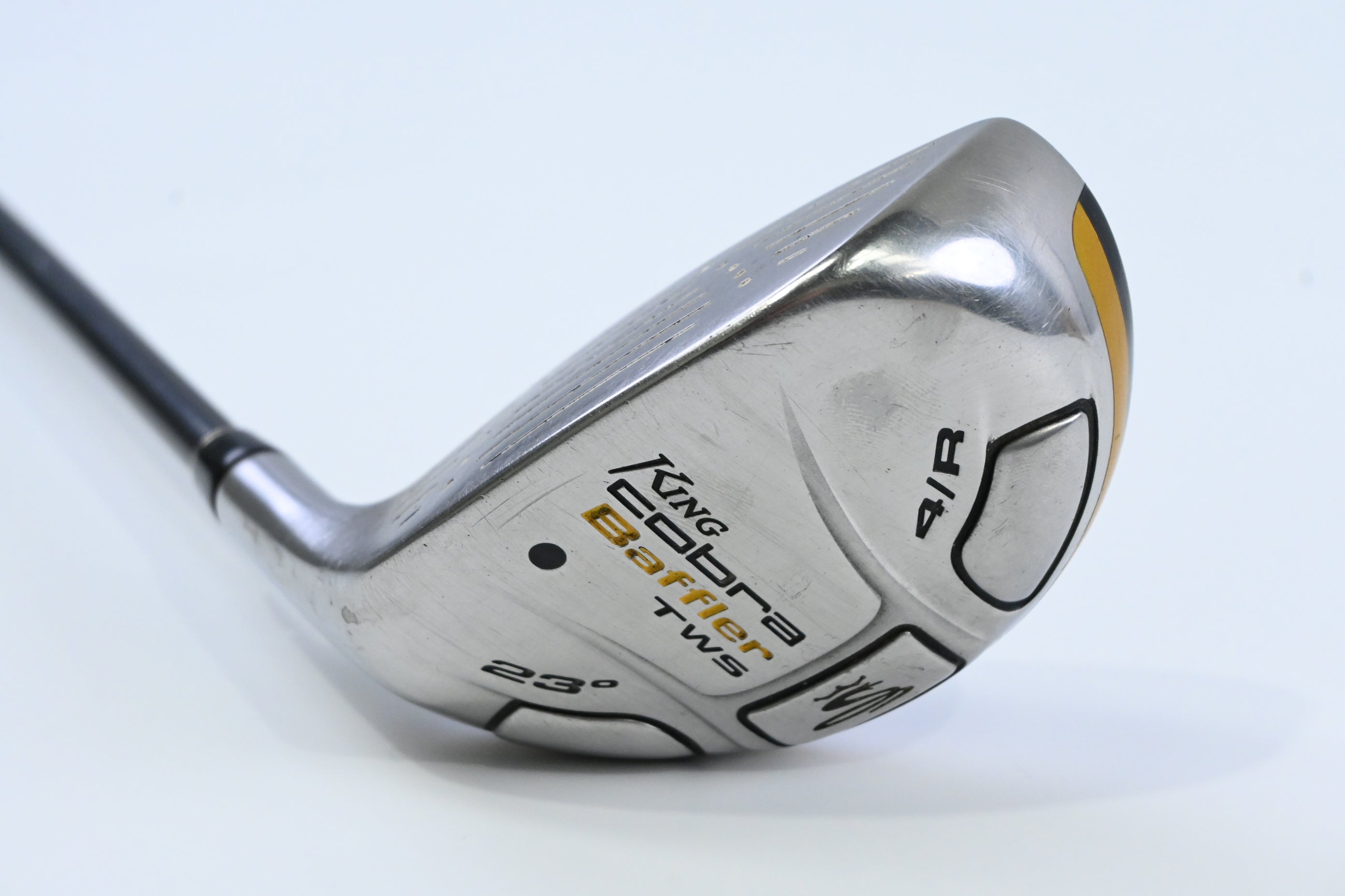 Left Hand Cobra Baffler TWS #4 Hybrid / 23 Degree / Regular Flex Aldila DVS 65