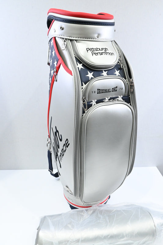 Taylormade Pittsburgh Persimmon Tour Bag / 6-Way / Silver, Navy, Red