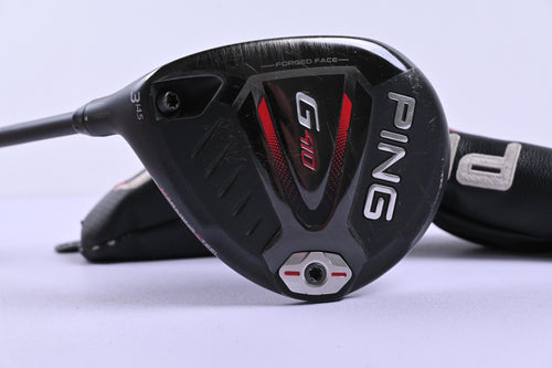 Left Hand Ping G410 #3 Wood / 14.5 Degree / Stiff Flex Ping Alta Cb Red 65 Shaft