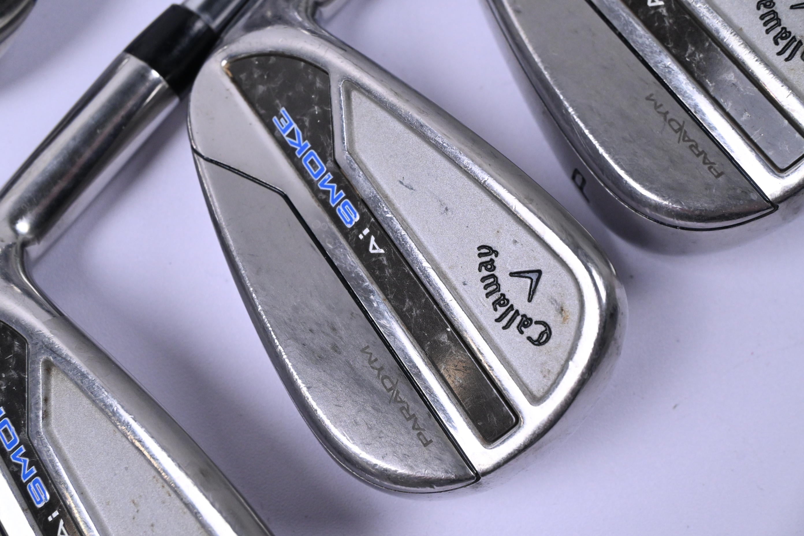 Callaway Paradym Ai Smoke Irons / 5-PW+GW / Regular Flex Elevate MPH 95 Shafts