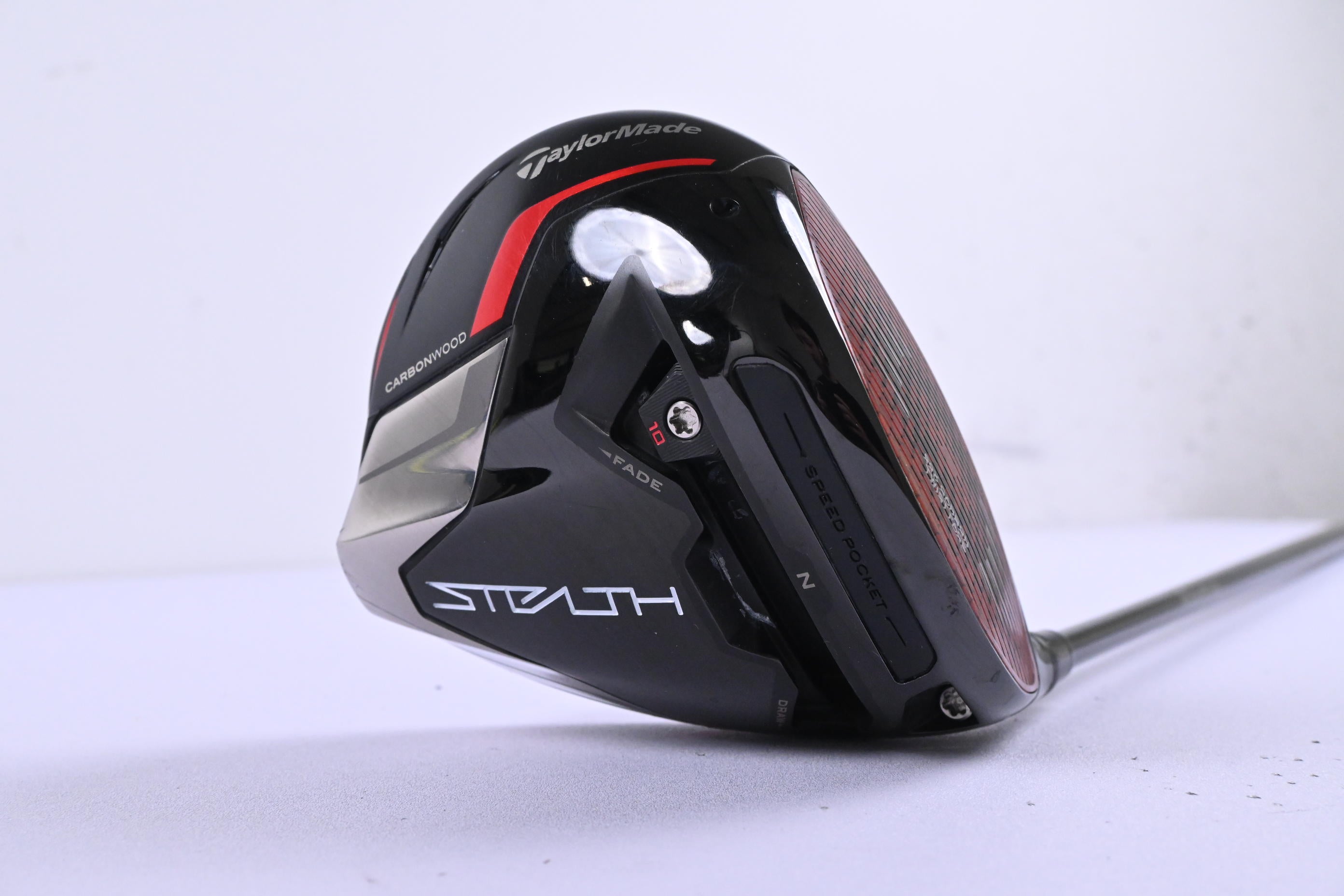 Taylormade Stealth Plus Driver / 9 Degree / Stiff Flex Hzrdus Smoke Red RDX 60