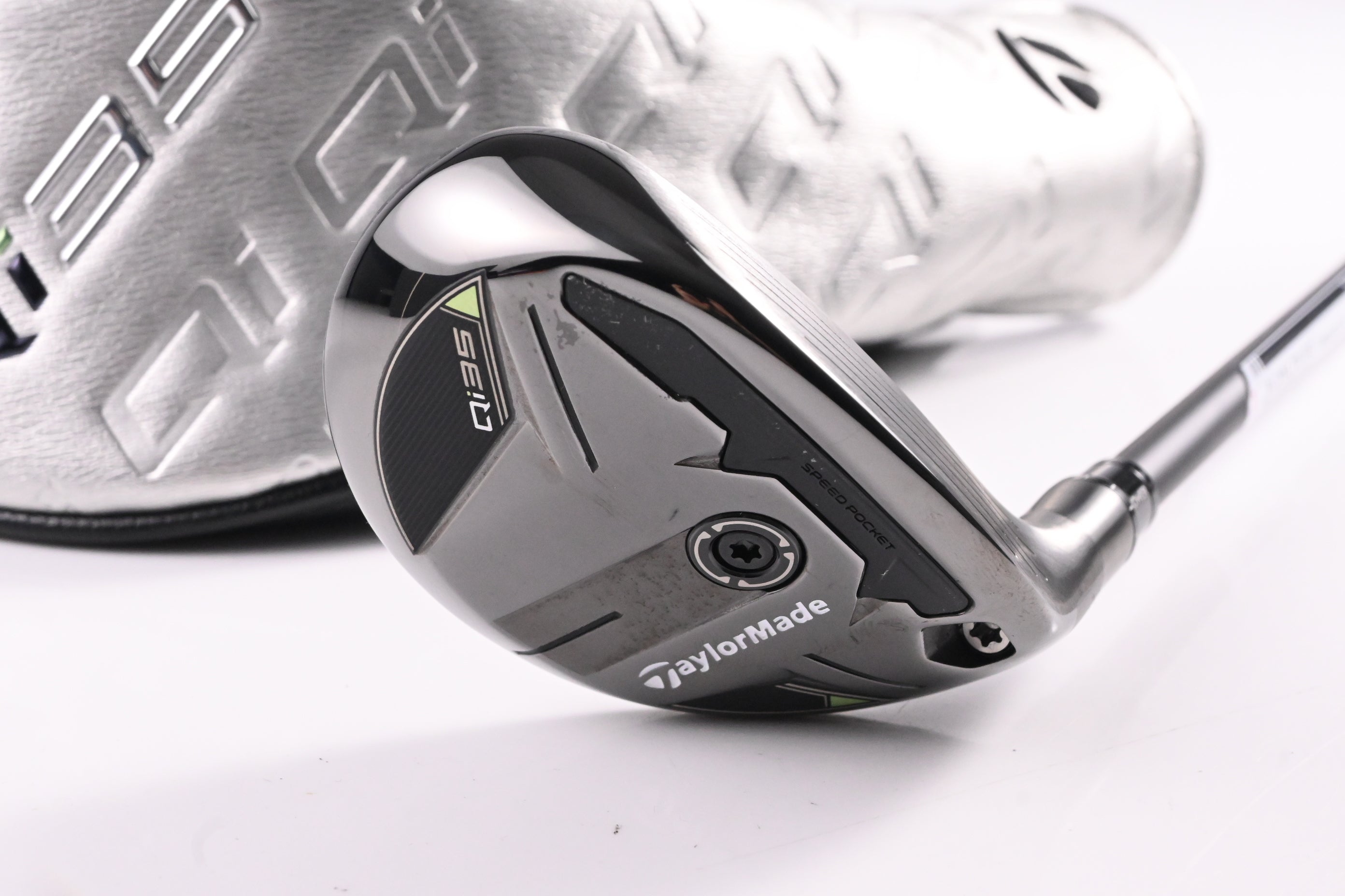 Taylormade Qi35 #4 Hybrid / 22 Degree / Regular Flex Ventus Blue HB 6 Shaft
