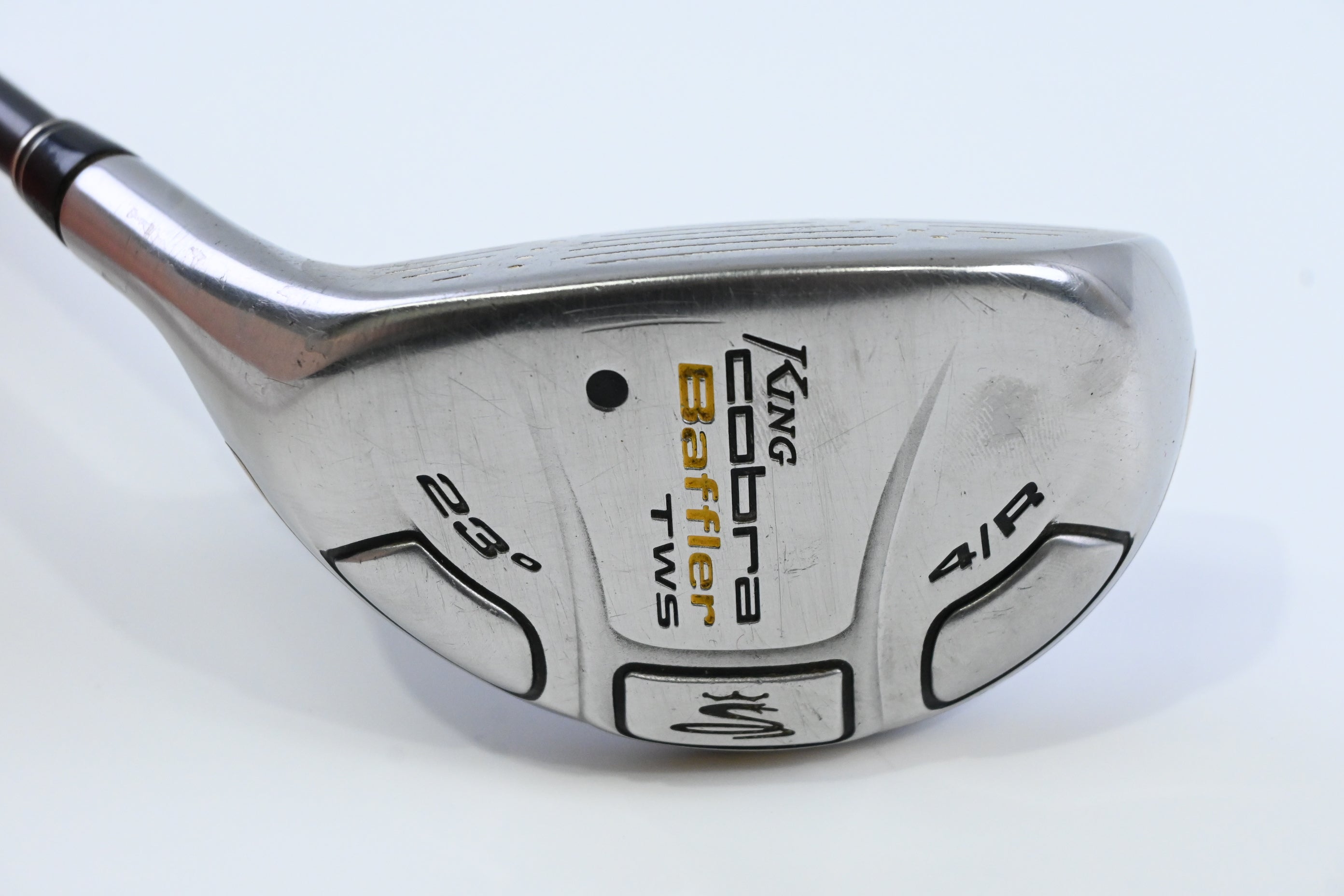 Left Hand Cobra Baffler TWS #4 Hybrid / 23 Degree / Regular Flex Aldila DVS 65
