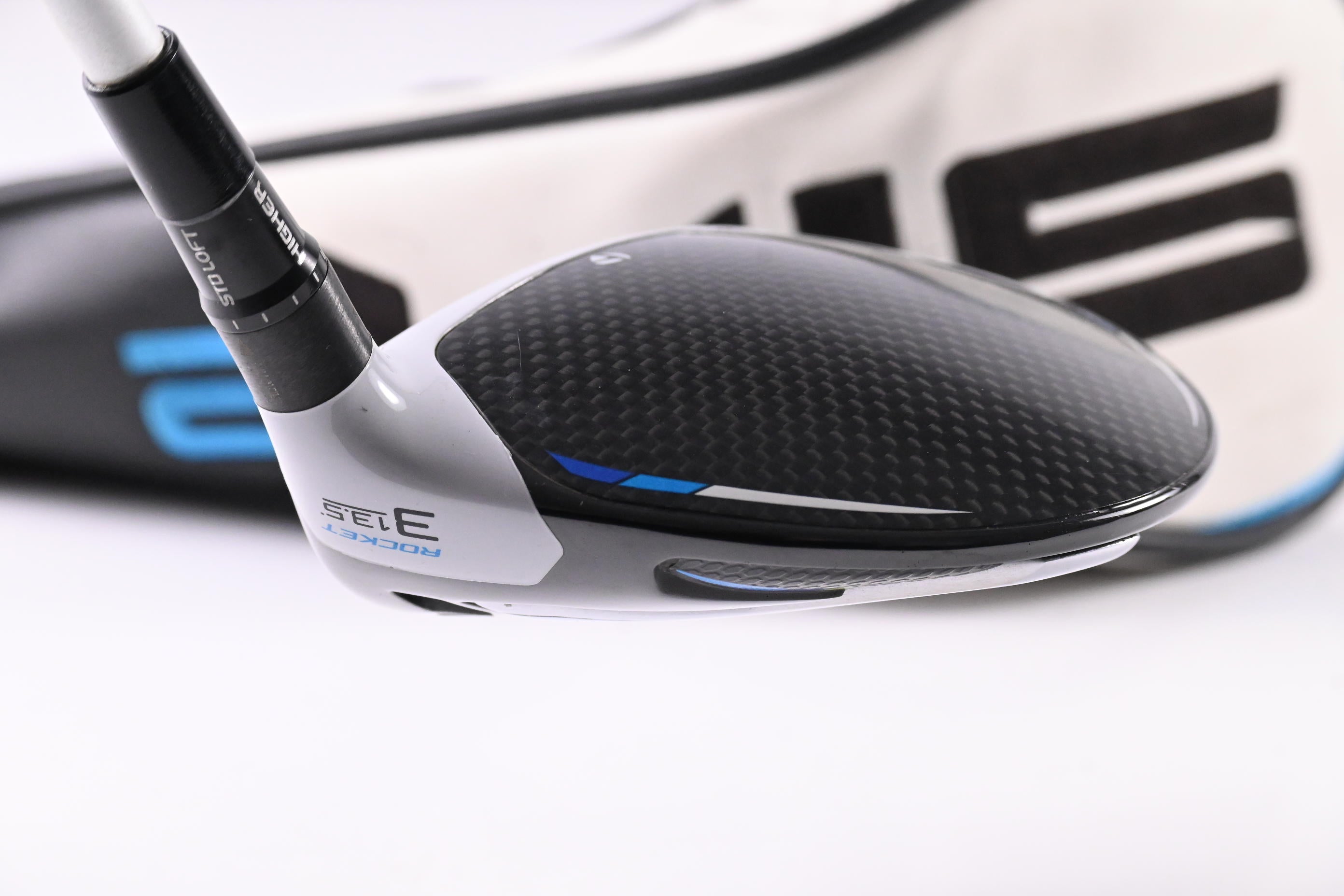 Taylormade SIM2 Ti Rocket #3 Wood / 13.5 Degree / Stiff Flex Grafalloy Blue