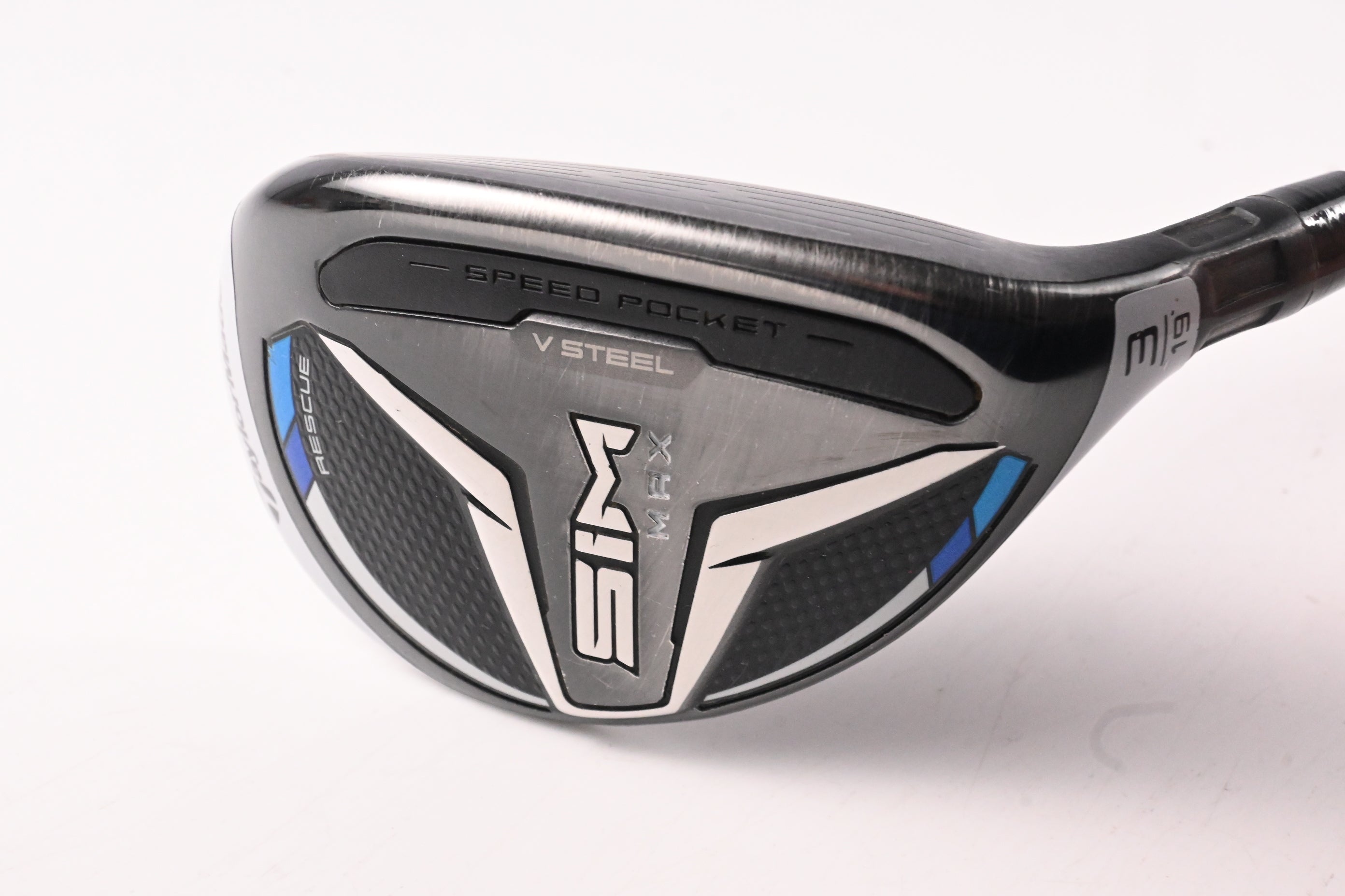 Taylormade SIM Max #3 Hybrid / 19 Degree / TX-Flex Kuro Kage Silver 90 Shaft