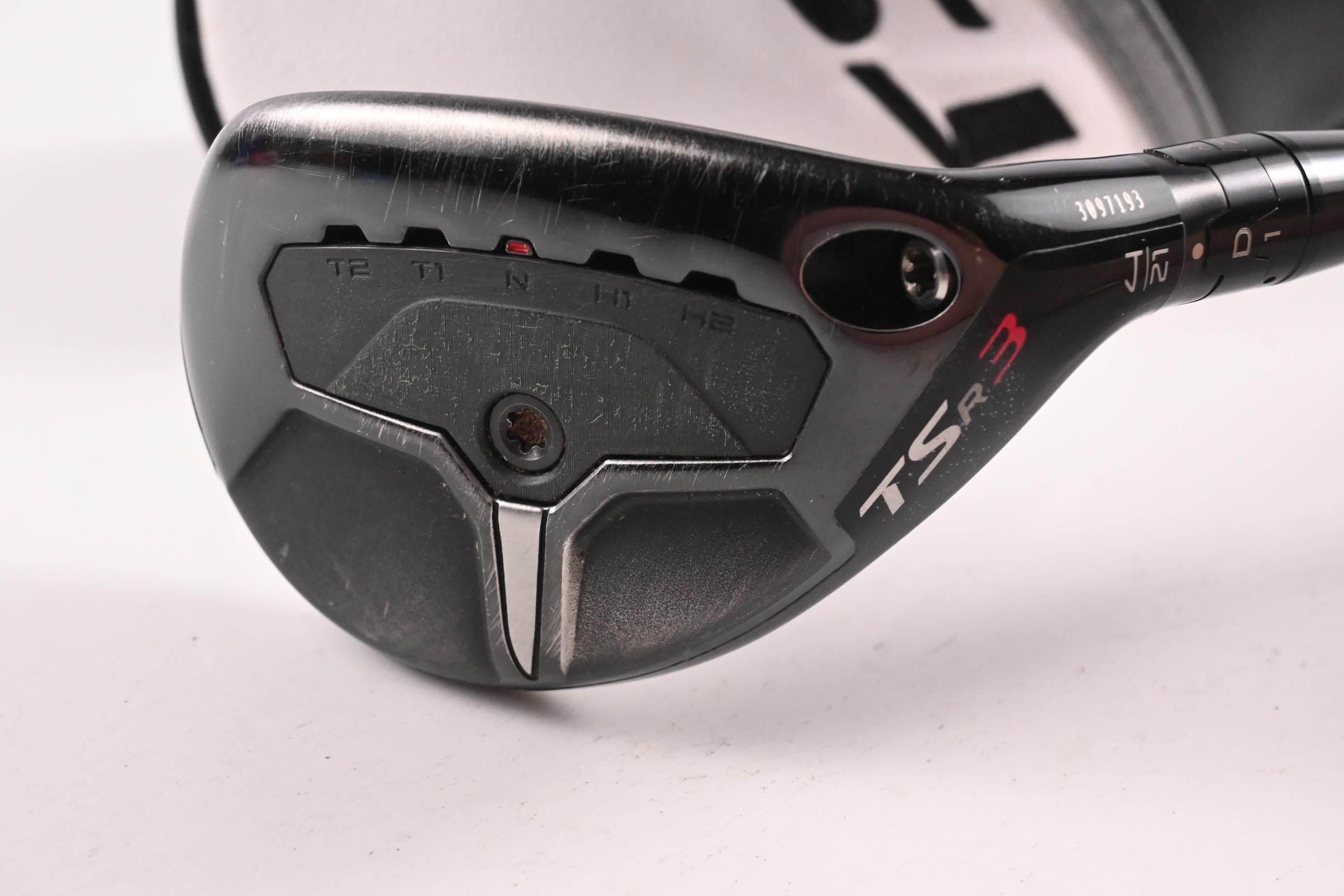 Titleist TSR3 #4 Hybrid / 21 Degree / Stiff Flex HZRDUS GEN4 Black 80 Shaft