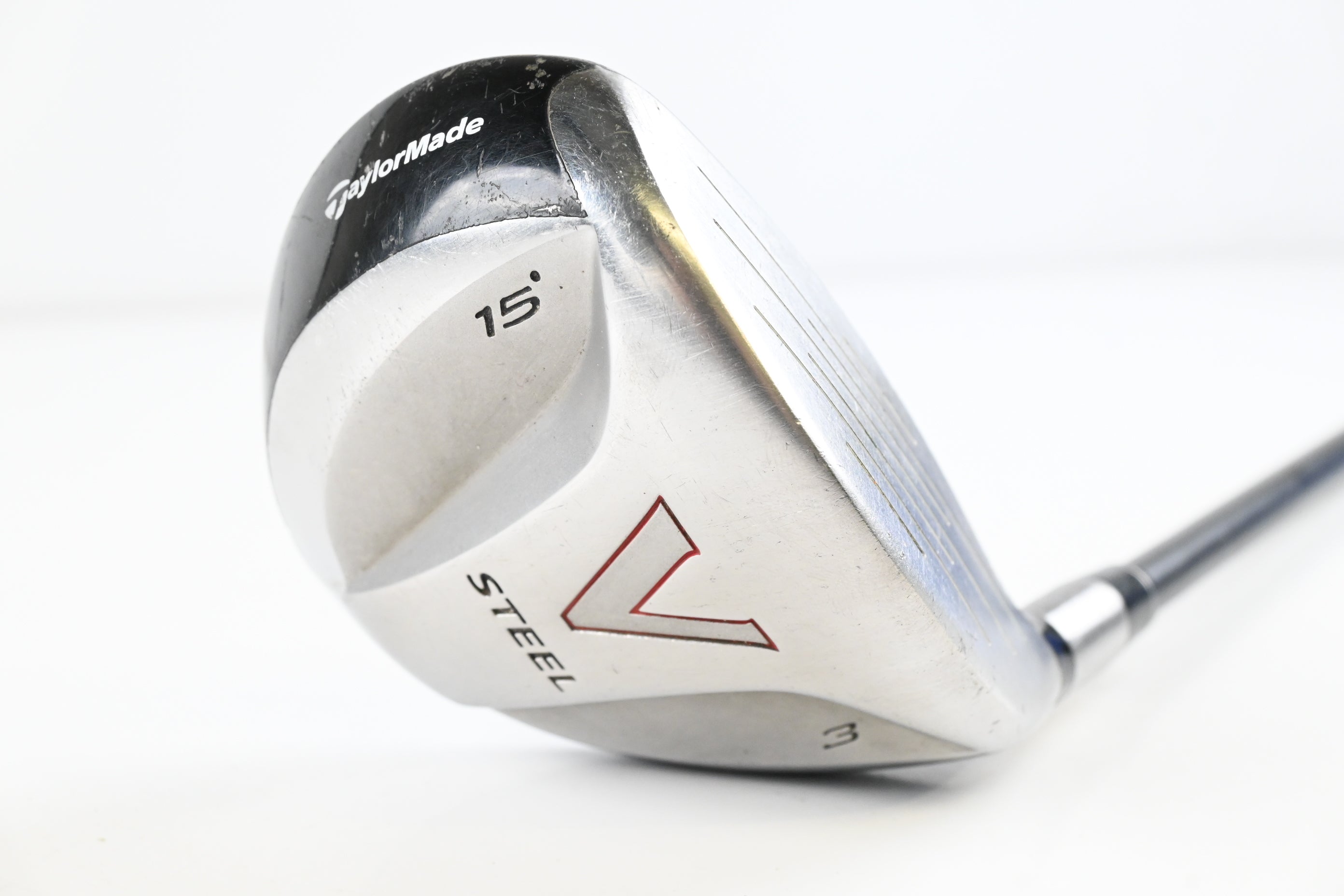 Taylormade V-Steel #3 Wood / 15 Degree / Stiff Flex M.A.S.2 Shaft