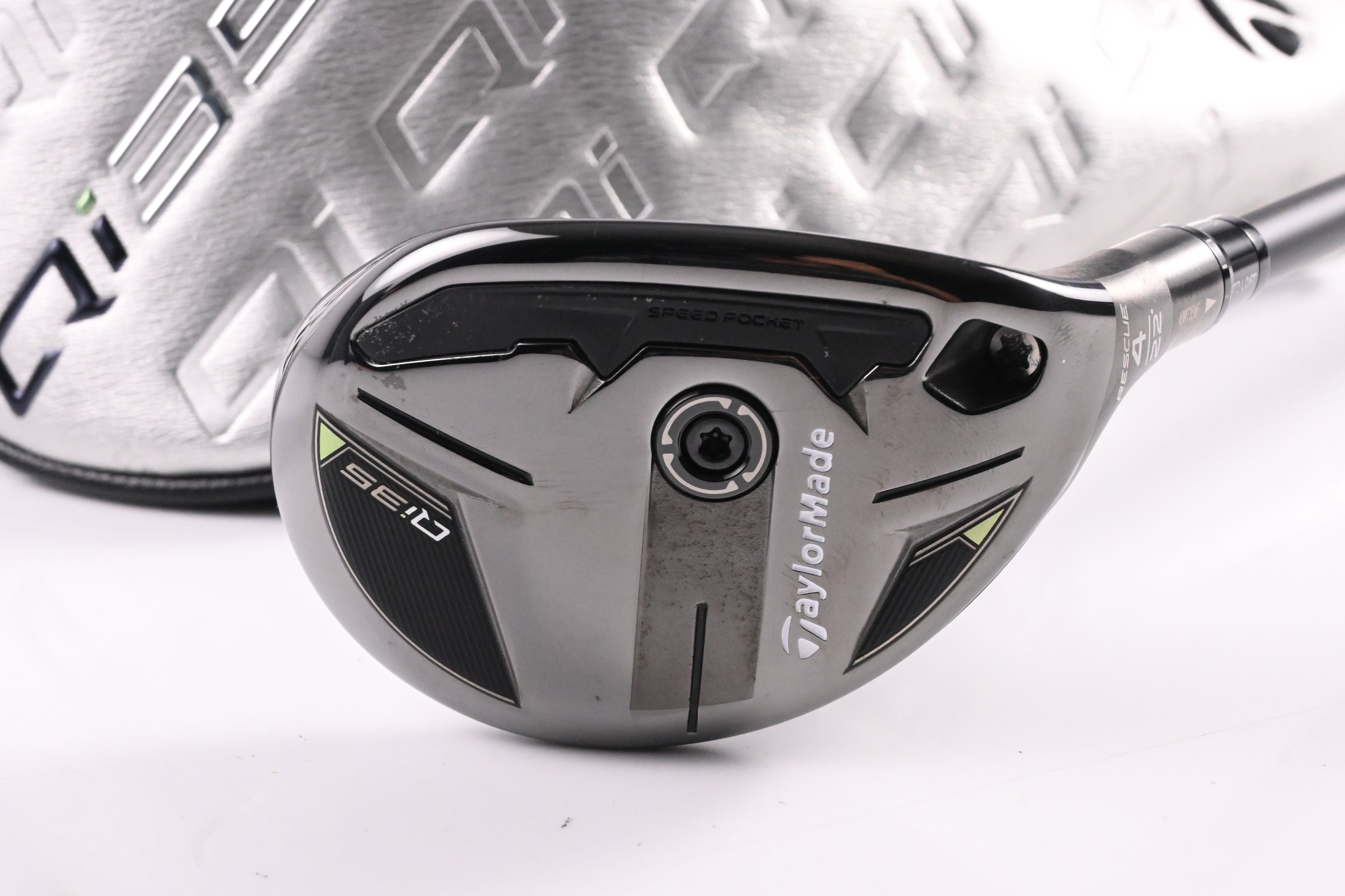 Taylormade Qi35 #4 Hybrid / 22 Degree / Regular Flex Ventus Blue HB 6 Shaft