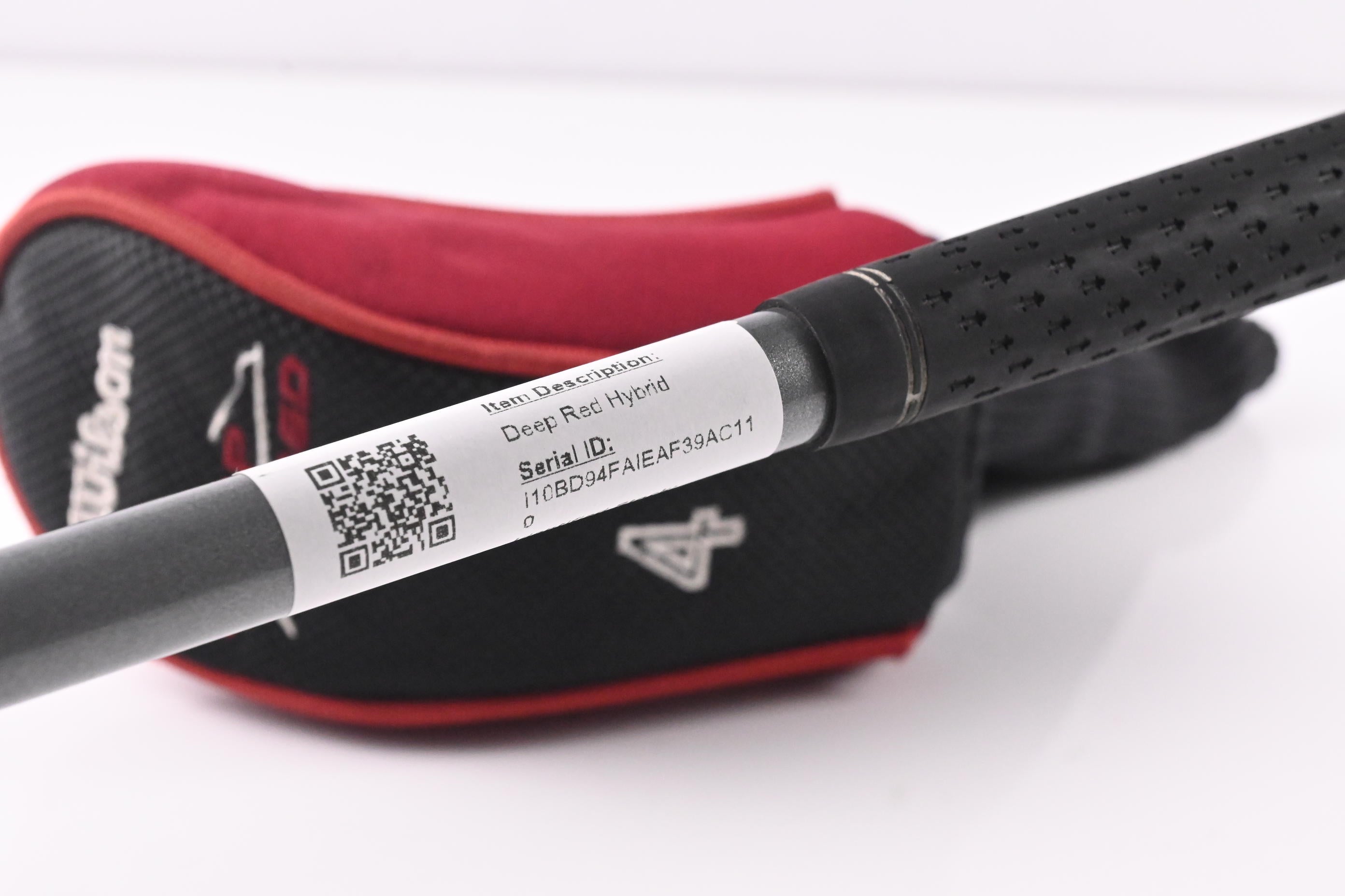 Wilson Deep Red #4 Hybrid / 21 Degree / Uniflex Deep Red Shaft