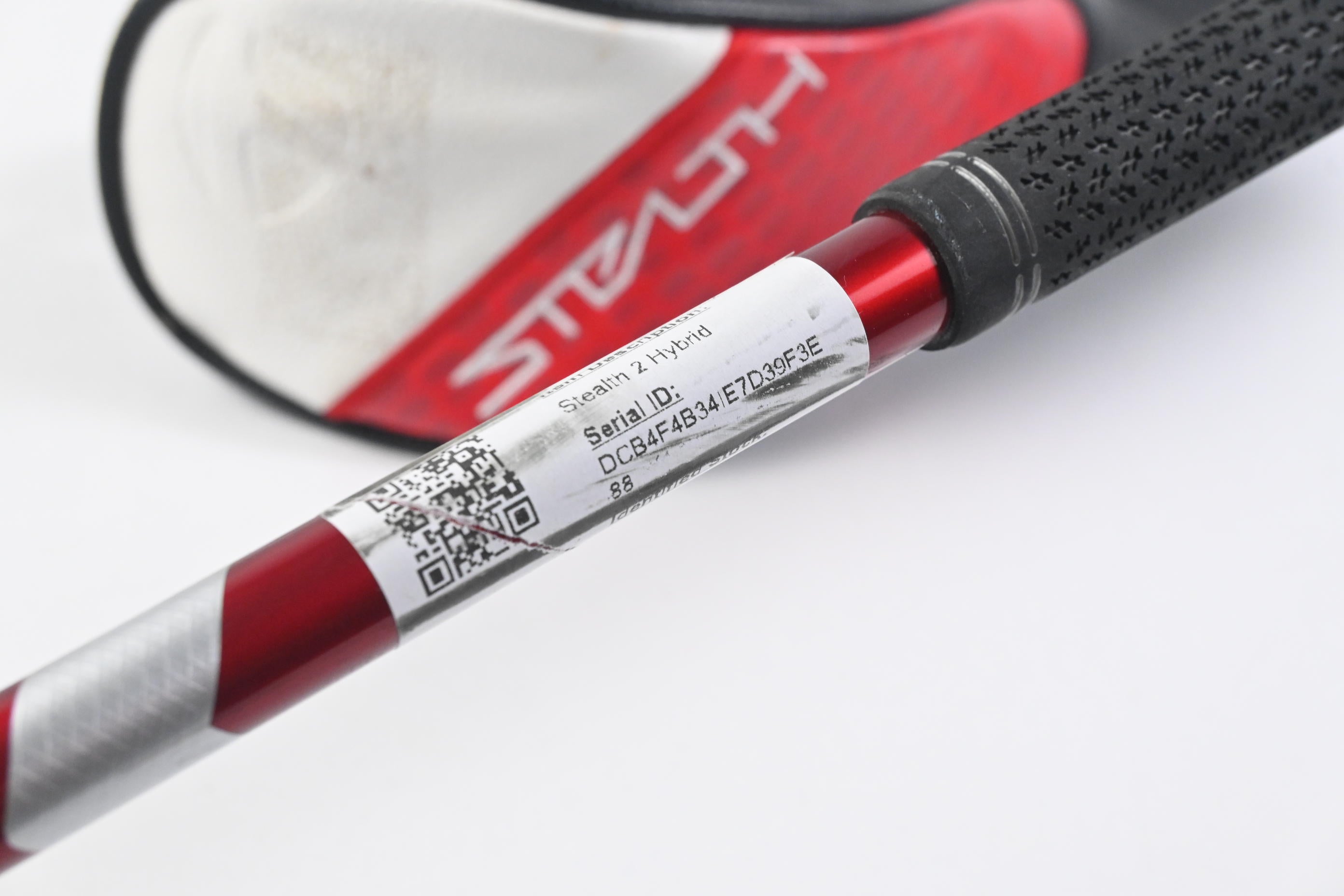 Left Hand Taylormade Stealth 2 #4 Hybrid / 22 Degree / Regular Flex Ventus TR 6