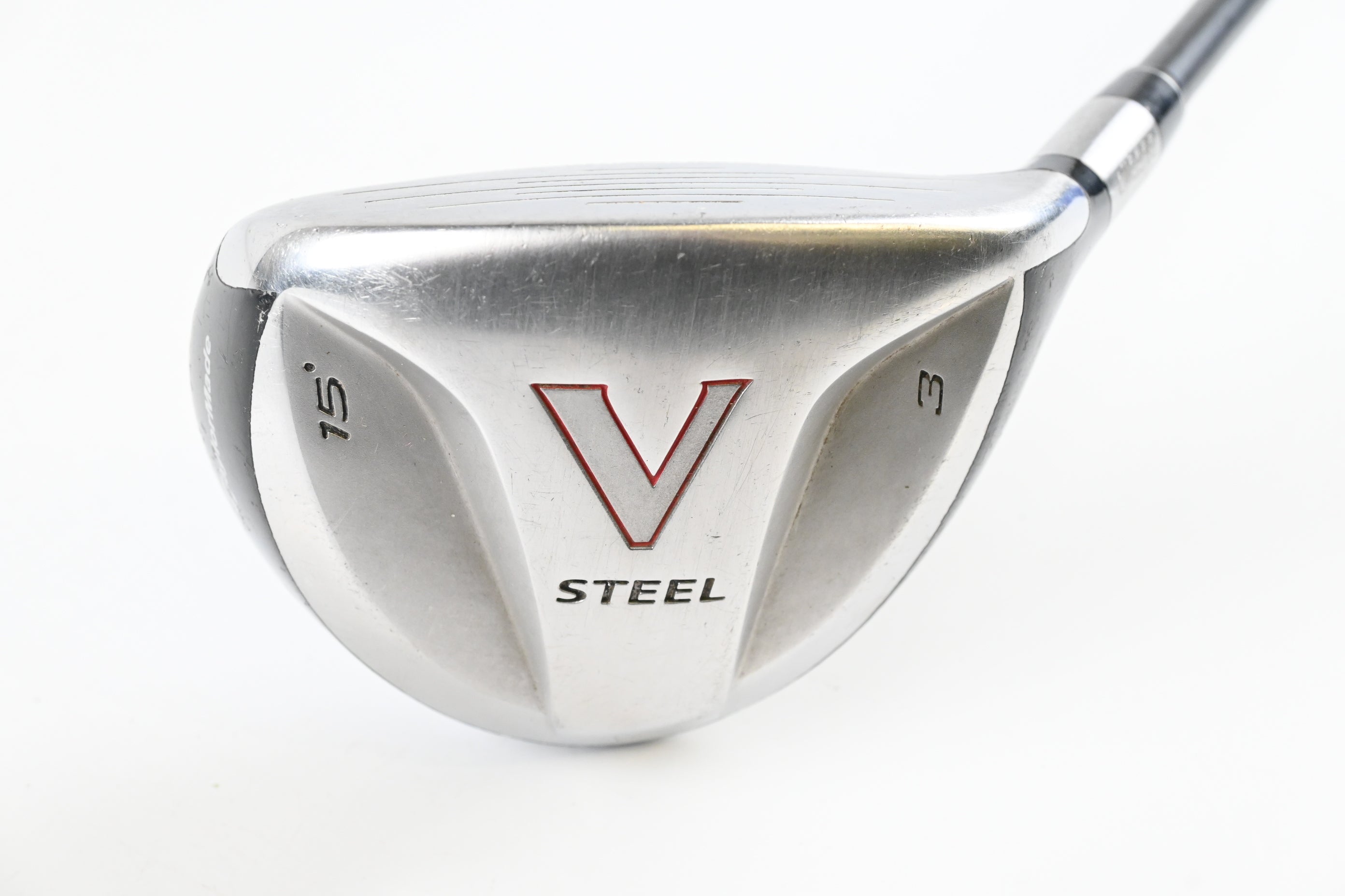 Taylormade V-Steel #3 Wood / 15 Degree / Stiff Flex M.A.S.2 Shaft