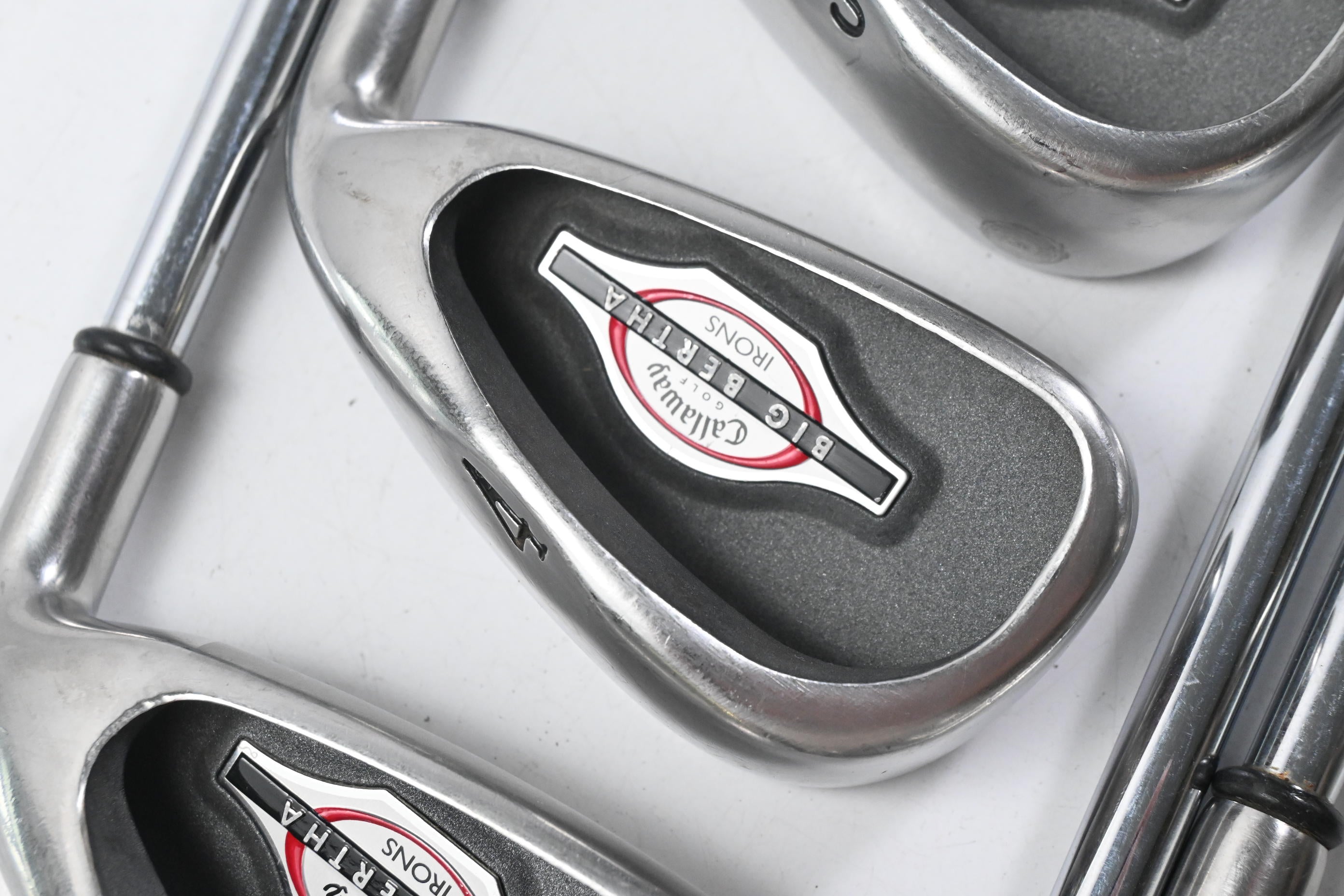 Callaway Big Bertha 2002 Irons / 3-PW+SW / Uniflex Callaway Big Bertha Shafts