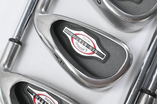 Callaway Big Bertha 2002 Irons / 3-PW+SW / Uniflex Callaway Big Bertha Shafts