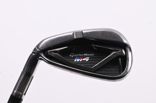 Left Hand TaylorMade M4 #5 Iron / 21.5 Degree / Senior Flex Fujikura Atmos Red 5