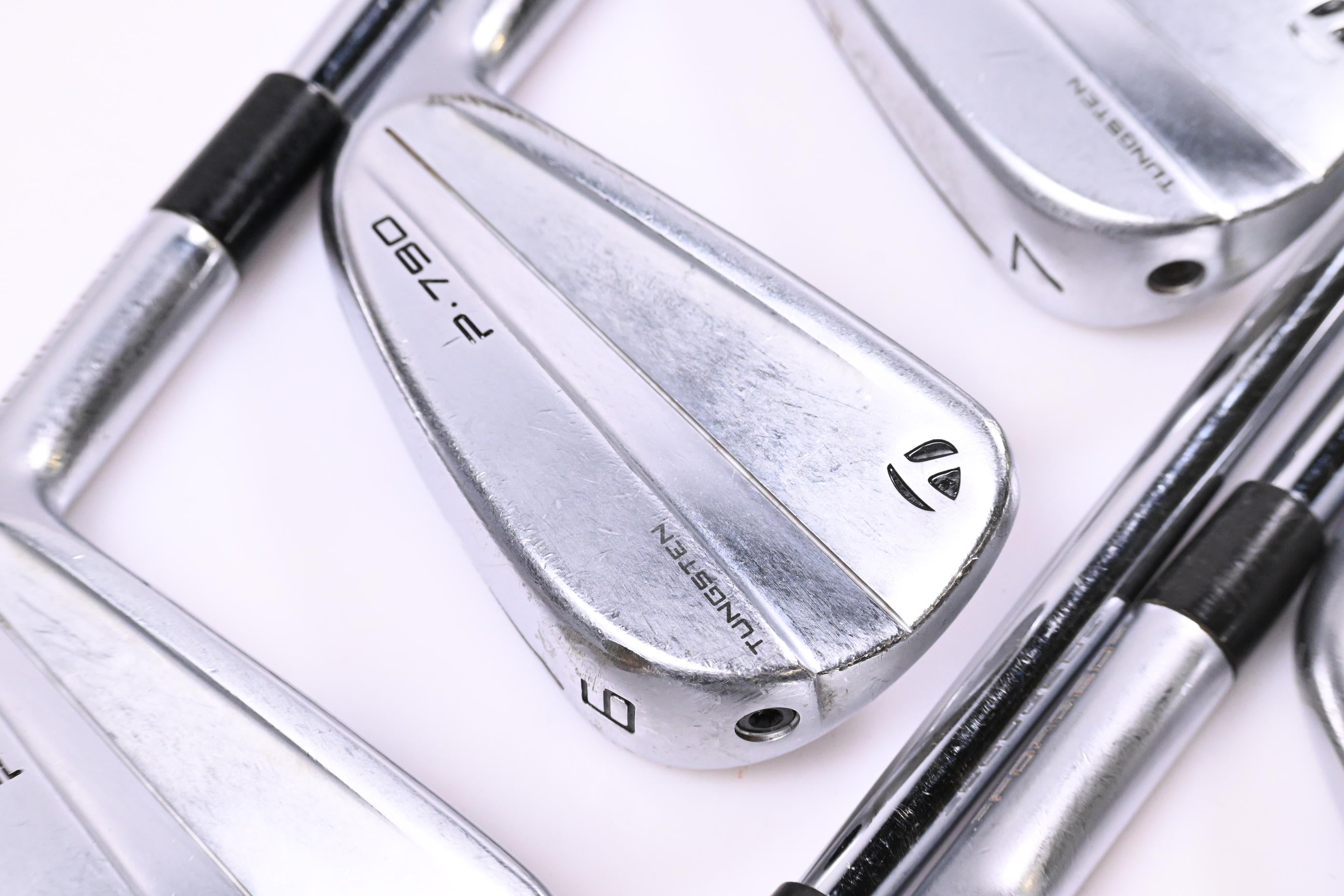 Taylormade P790 2023 Irons / 5-PW+GW / Stiff Flex KBS $-Taper Lite Shafts