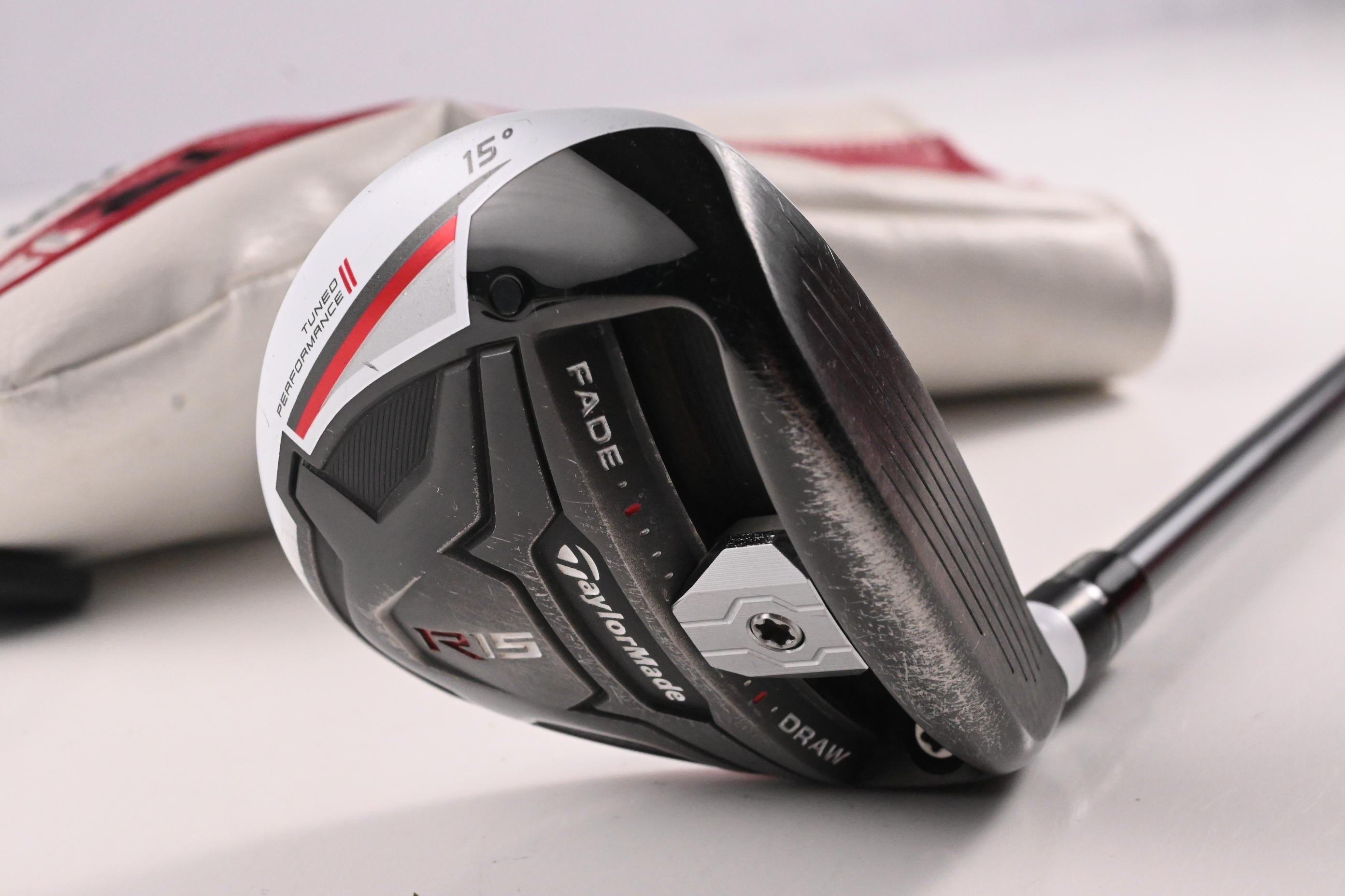 Taylormade R15 #3 Wood / 15 Degree / Stiff Flex Fujikura Speeder Evolution 67