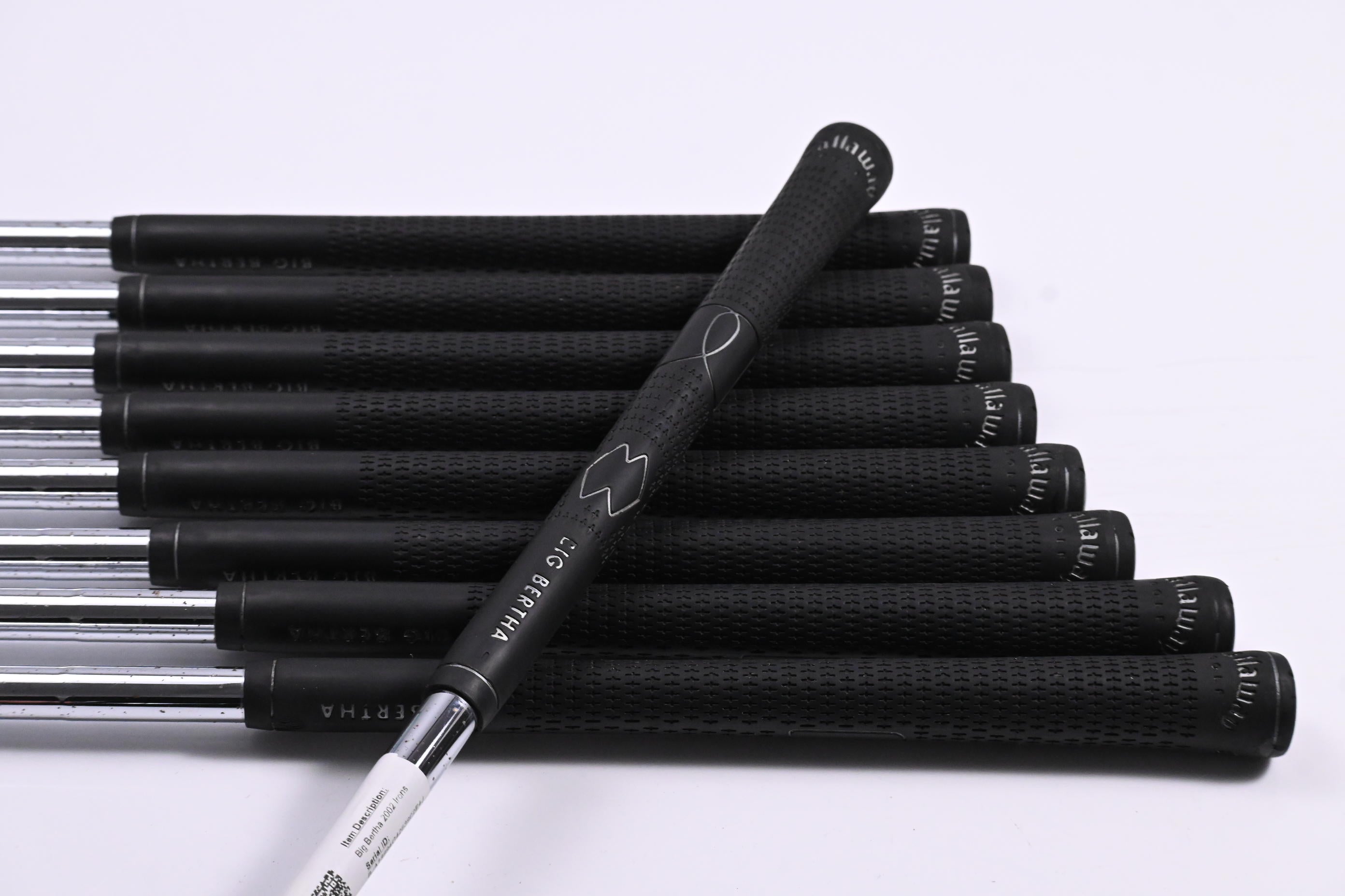 Callaway Big Bertha 2002 Irons / 4-PW+GW+SW / Uniflex Callaway Steel Shafts