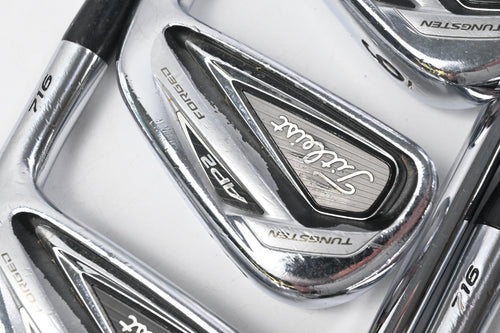 Titleist 716 AP2 Irons / 4-PW / Stiff Flex Dynamic Gold AMT S300 Shafts
