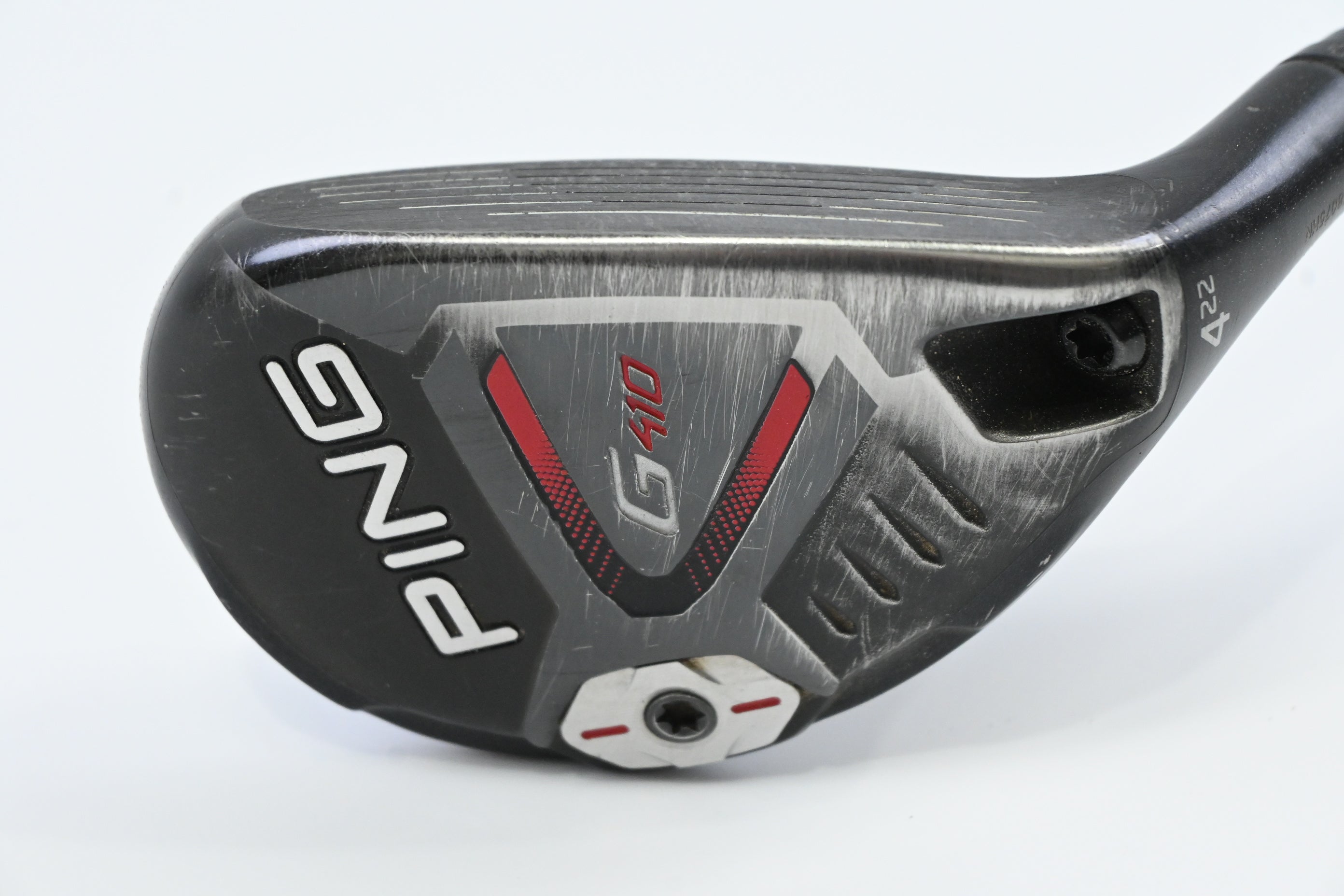 Ping G410 #4 Hybrid / 22 Degree / Senior Flex Ping Alta CB Red 70 Shaft