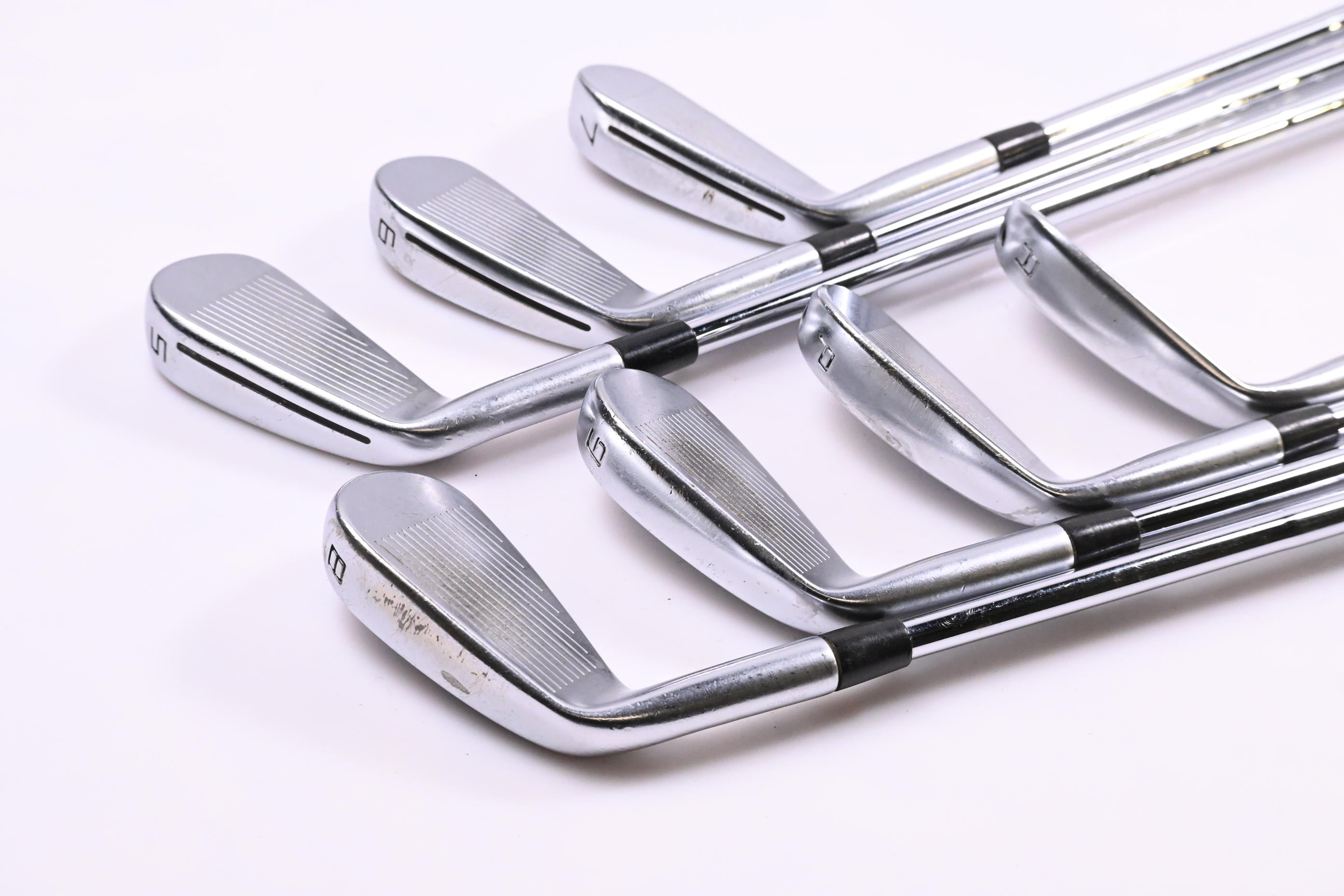 Taylormade P790 2023 Irons / 5-PW+GW / Stiff Flex KBS $-Taper Lite Shafts
