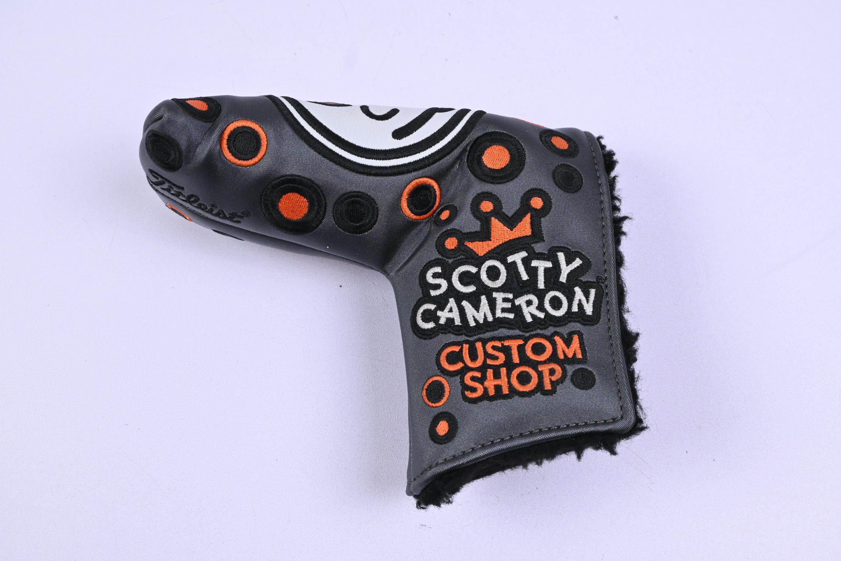 Scotty Cameron 2018 Custom Shop Jackpot Johnny Putter Headcover / Blade / Orange