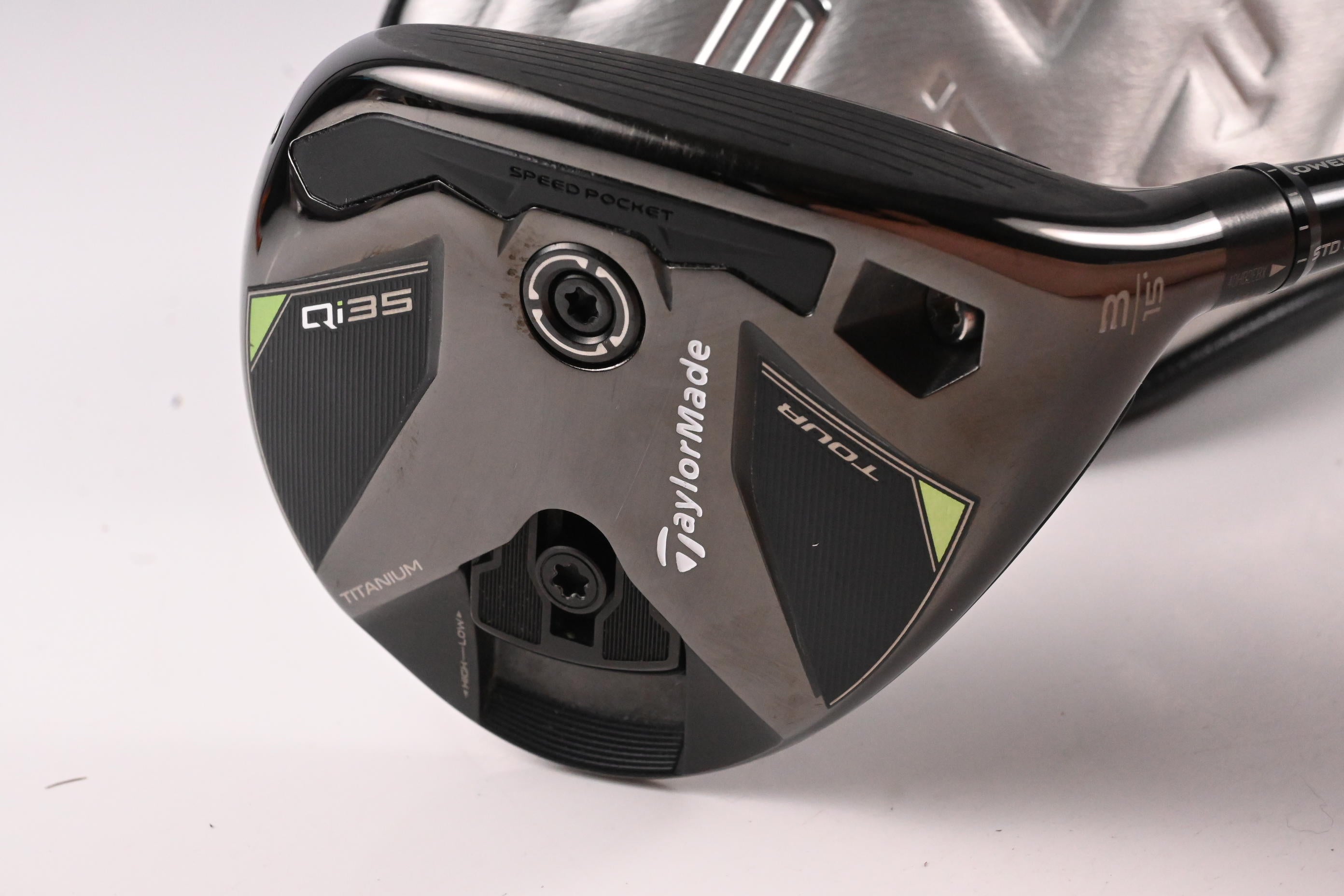 Taylormade Qi35 Tour #3 Wood / 15 Degree / Stiff Flex Kai'li Blue Darkwaves 75