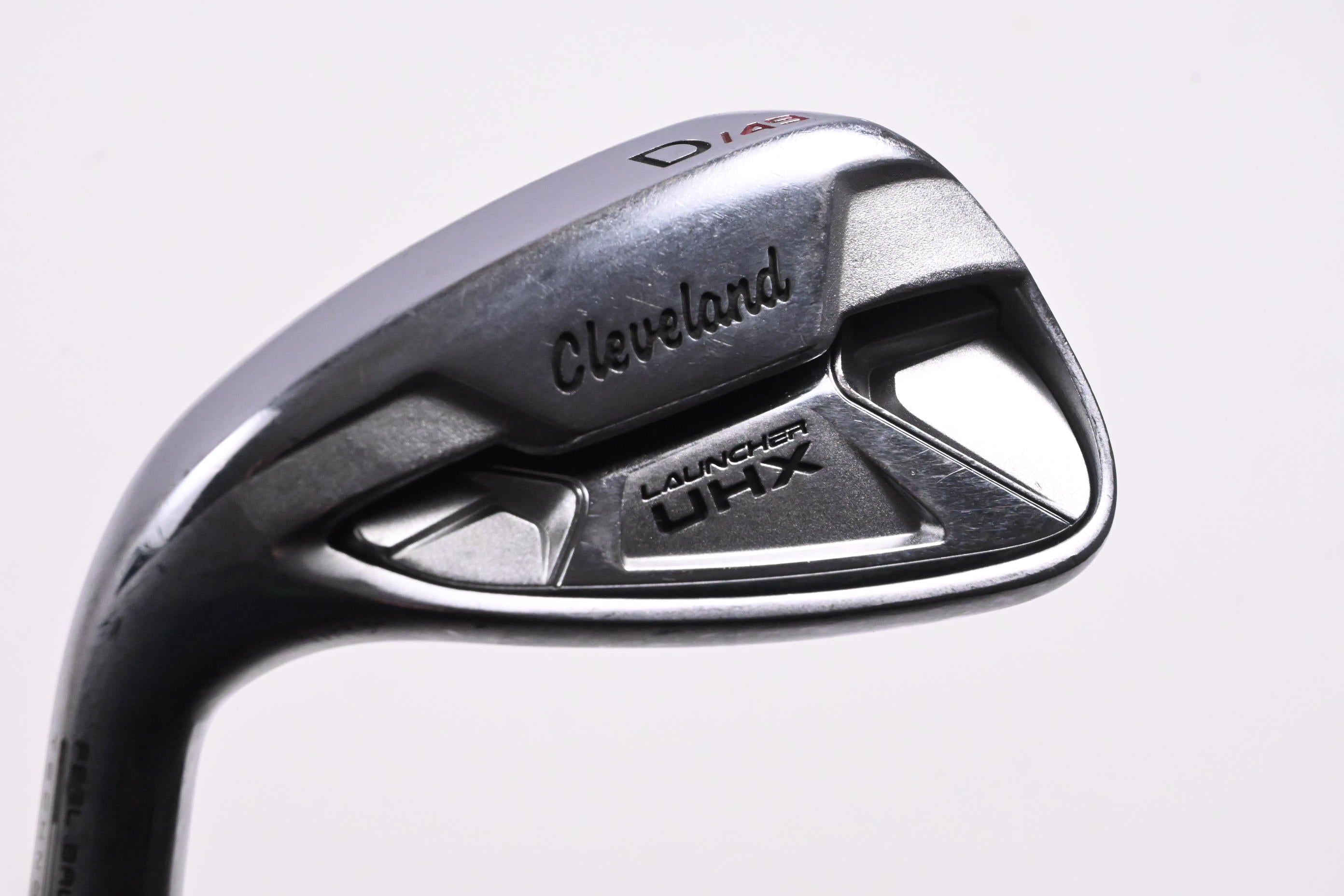 Left Hand Cleveland Launcher UHX Gap Wedge / 49 Degree / Stiff Flex Tour AD