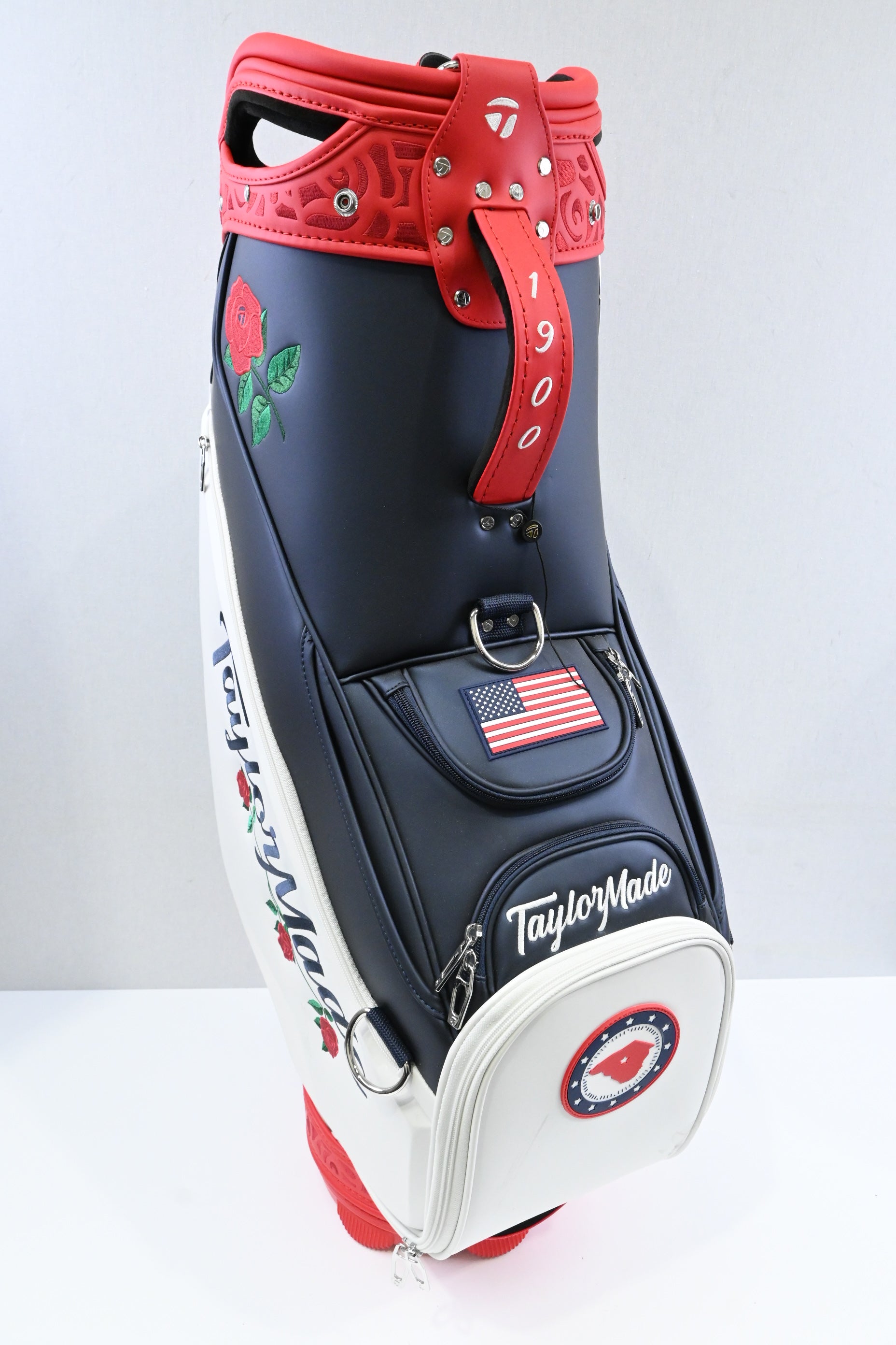 Taylormade Summer Commemorative US Open 2024 Tour Bag / 6-Way / White, Navy, Red