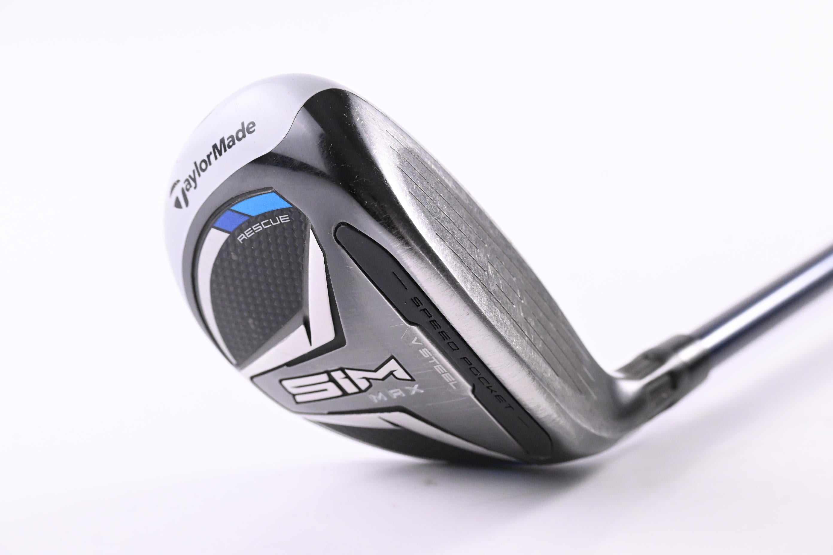 Taylormade SIM Max #3 Hybrid / 19 Degree / Stiff Flex Fujikura Ventus Blue 7 Shaft