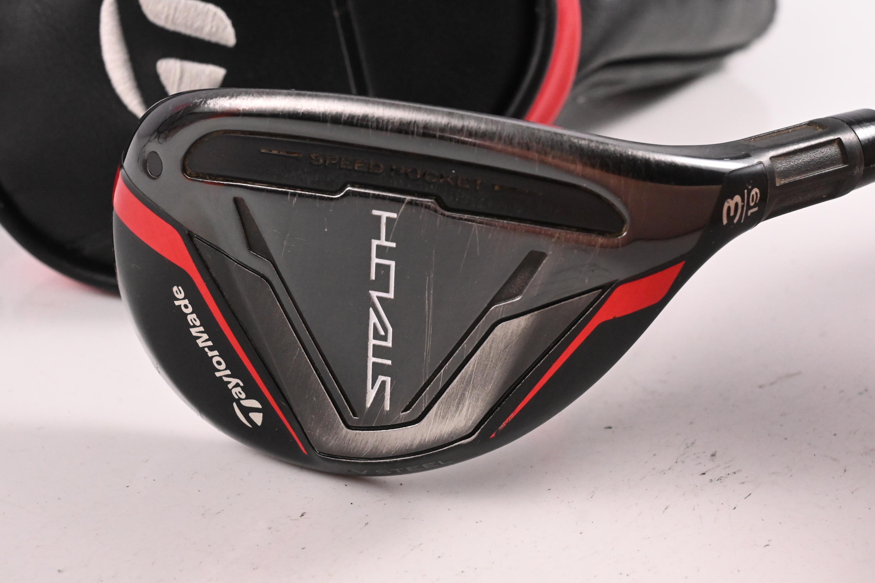 Taylormade Stealth #3 Hybrid / 19 Degree / Stiff Flex KBS PGI 80 Shaft