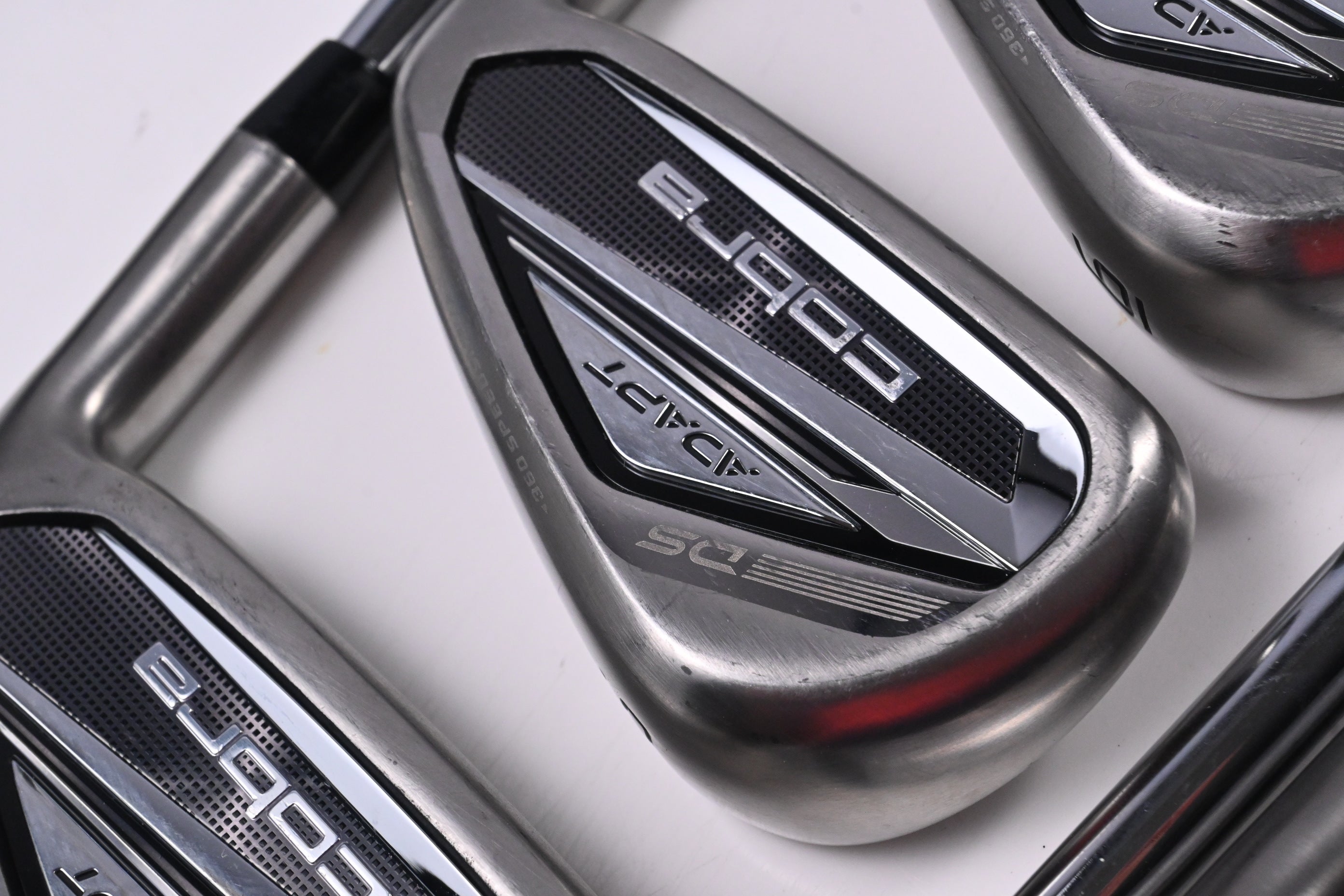 Cobra DS-Adapt Irons / 4-PW / Stiff Flex KBS Tour Lite Shafts