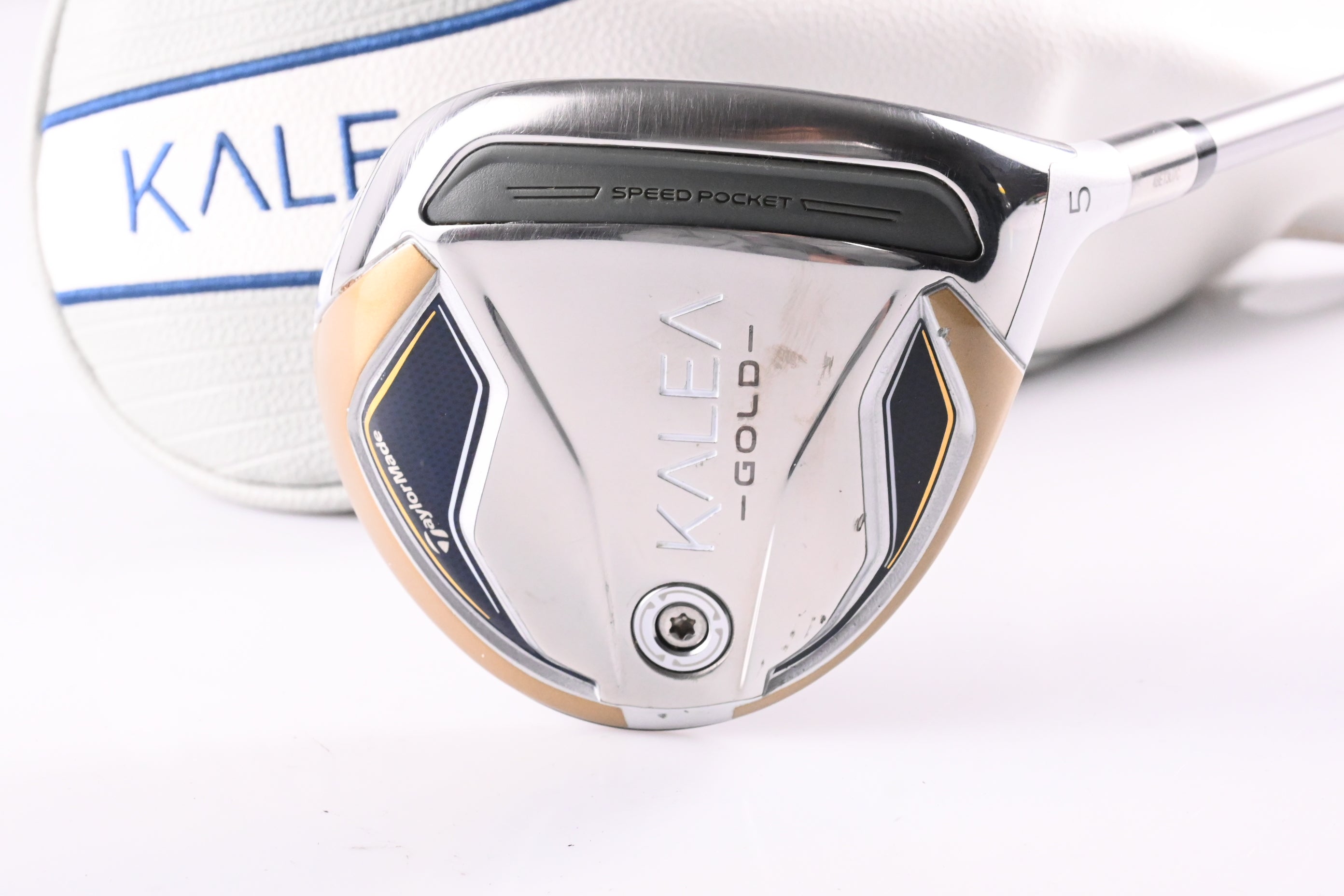 Ladies Taylormade Kalea Gold #5 Wood / 19 Degree / Ladies Flex Kalea 40 Shaft