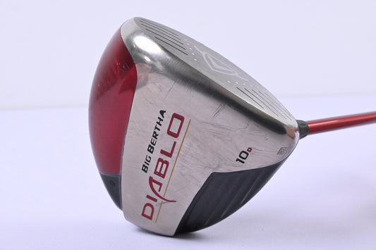 Callaway Big Bertha Diablo Driver / 10 Degree / Regular Flex Aldila DVS 65 Shaft