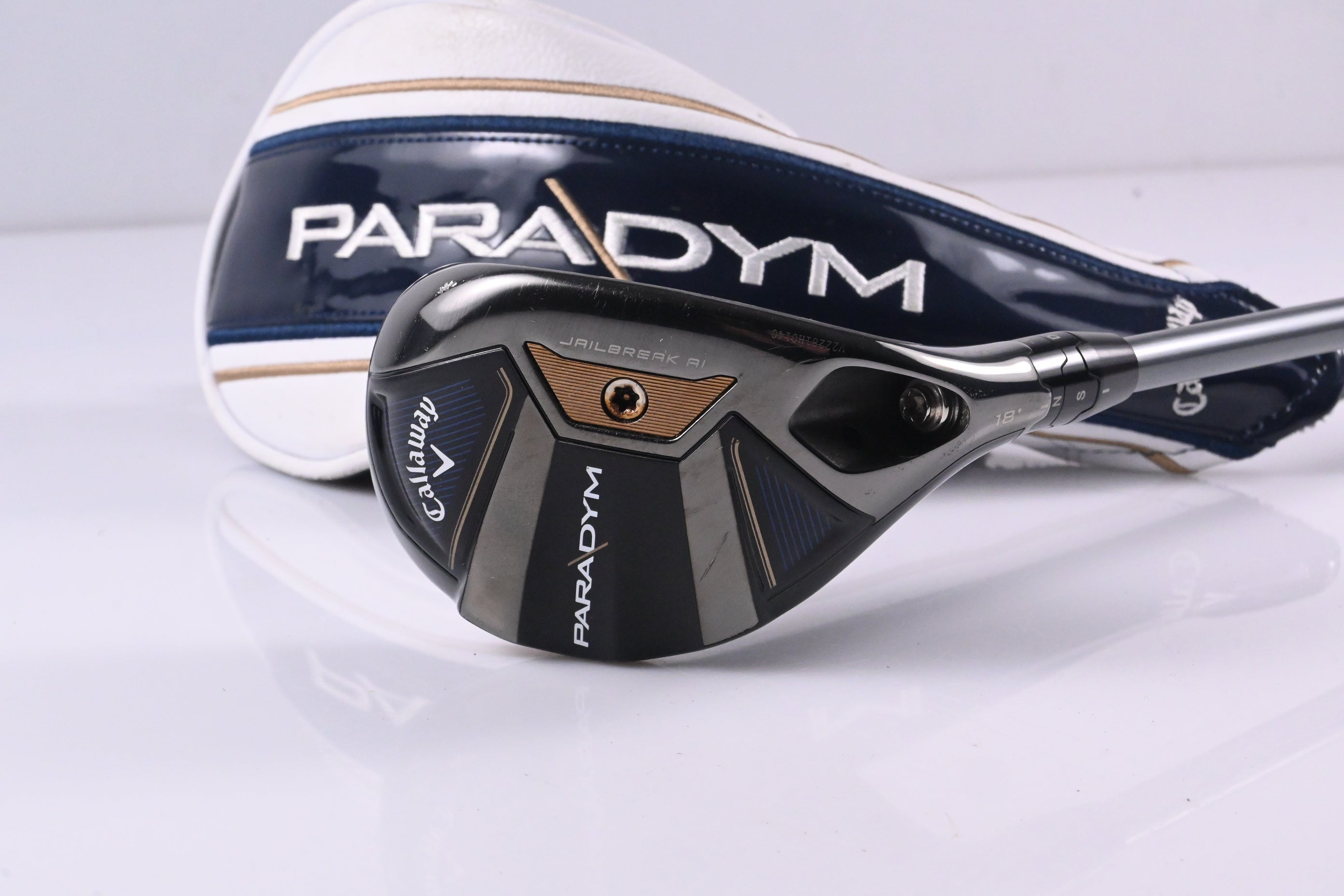 Callaway Paradym #3 Hybrid / 18 Degree / Regular Flex HZRDUS Gen4 Silver 65
