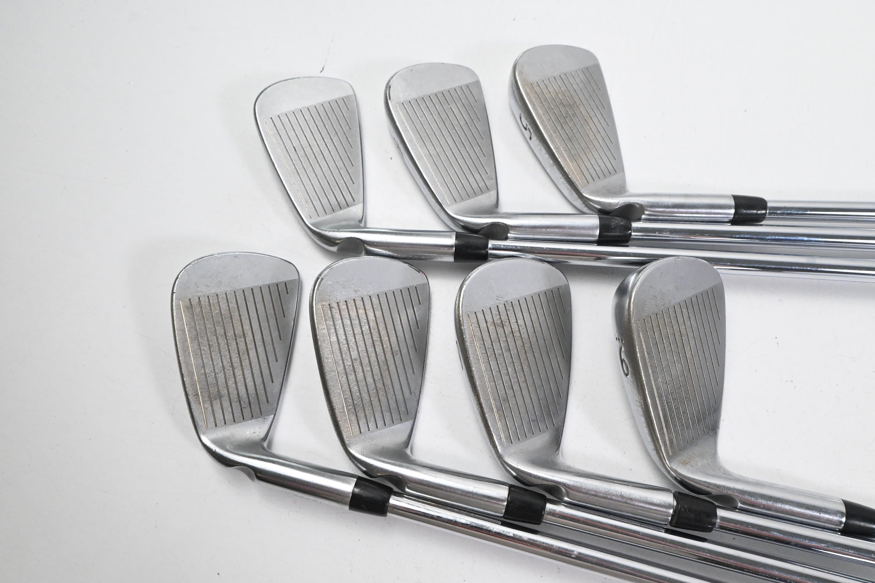 Ping S55 Irons / 3-9i / Blue Dot / Stiff Flex Dynamic Gold Steel Shafts