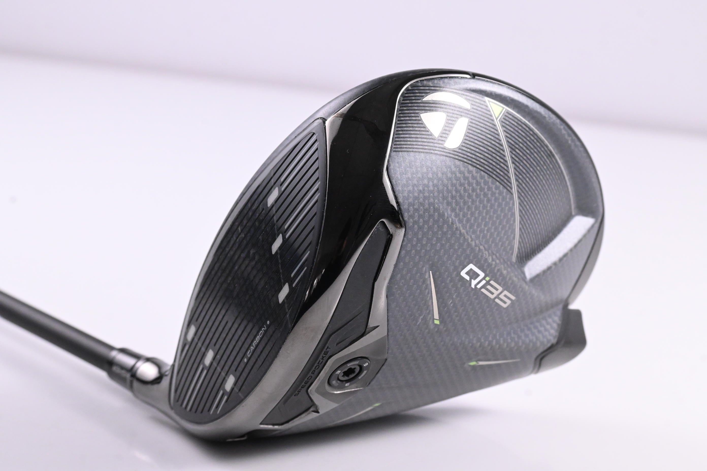 Left Hand Taylormade Qi35 Driver / 10.5 Degree / X-Flex Ventus Black Velocore+ 6