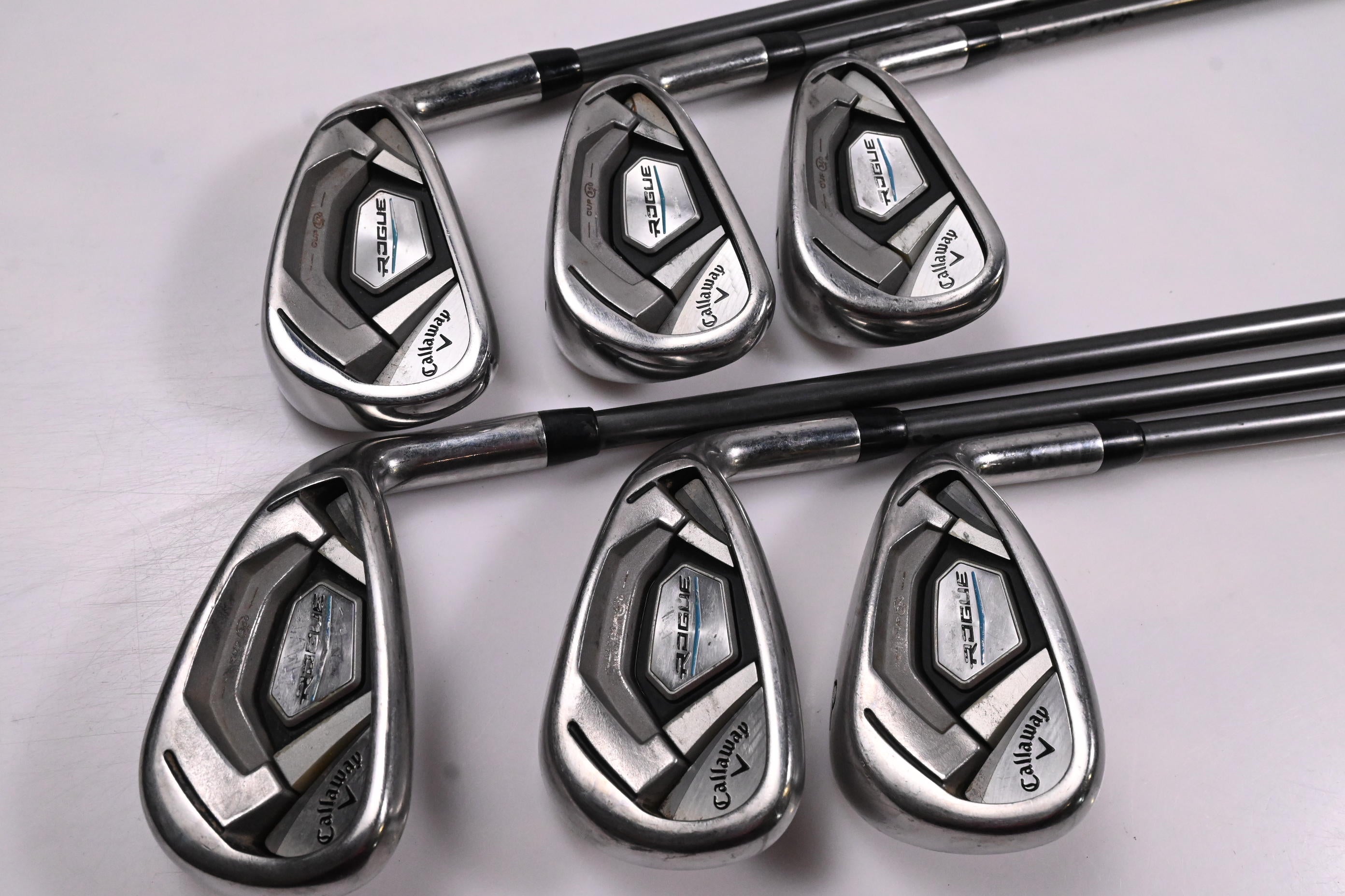 Callaway Rogue Irons / 5-PW / Senior Flex Aldila Synergy 50 Shafts